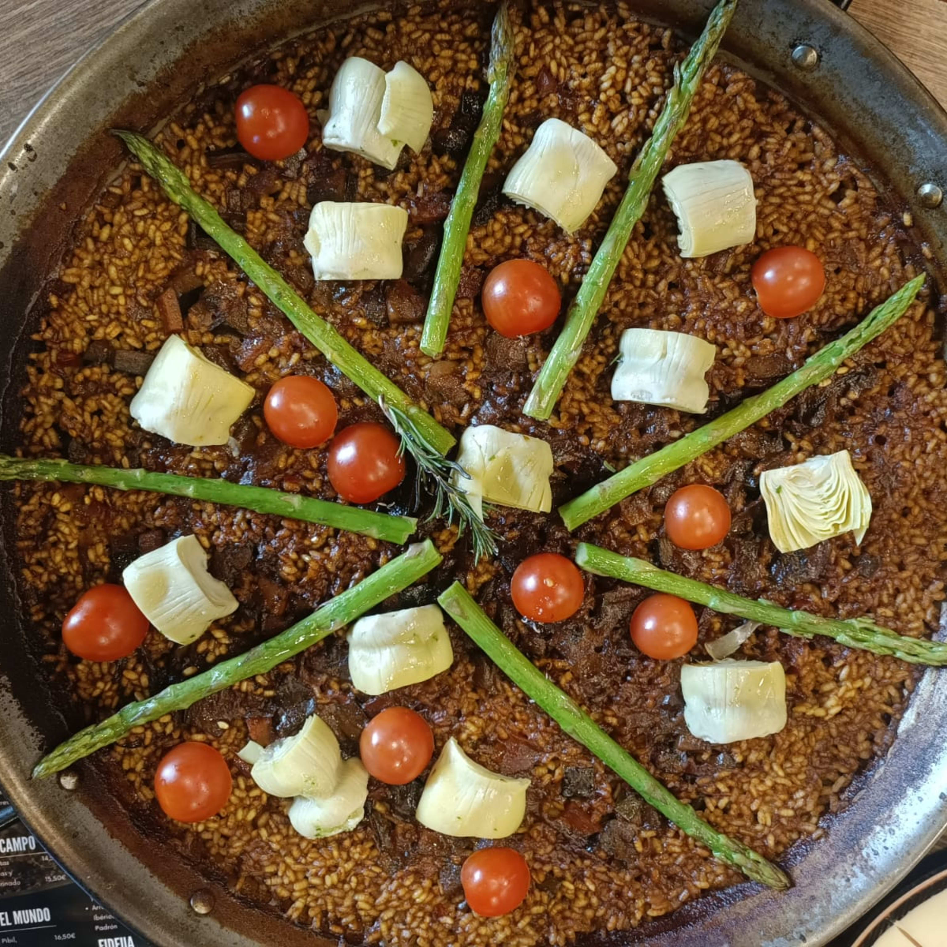 Arroz de Verduras de Temporada