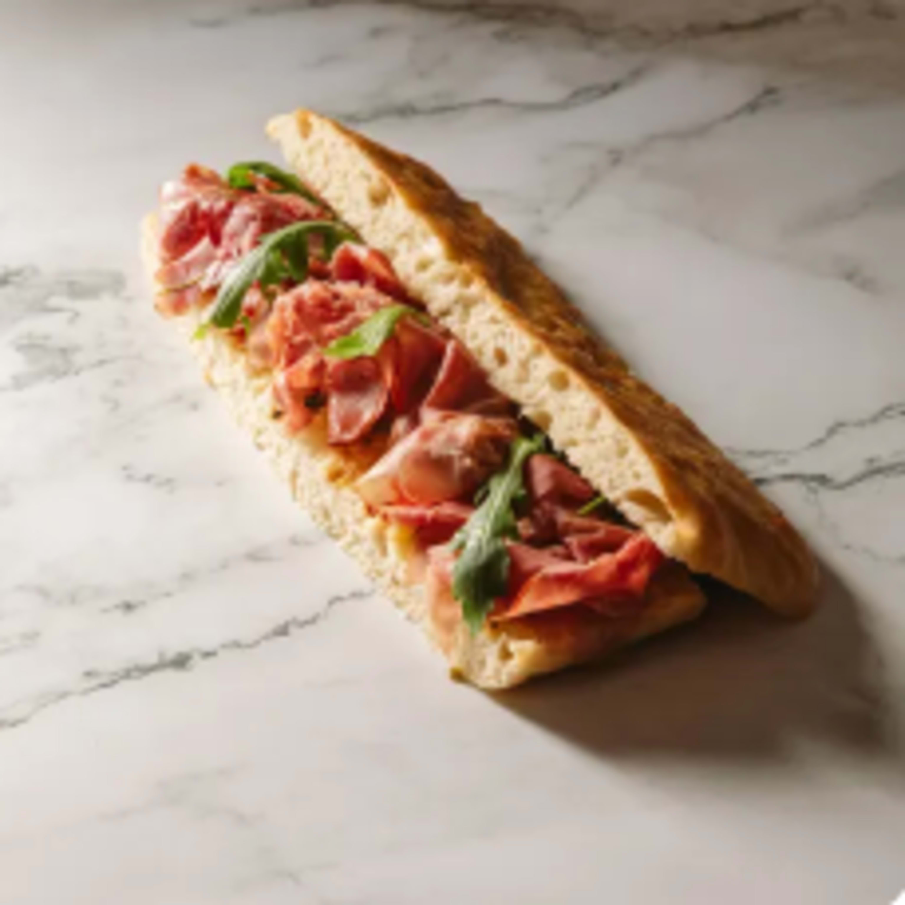 Focaccia de Prosciutto di parma