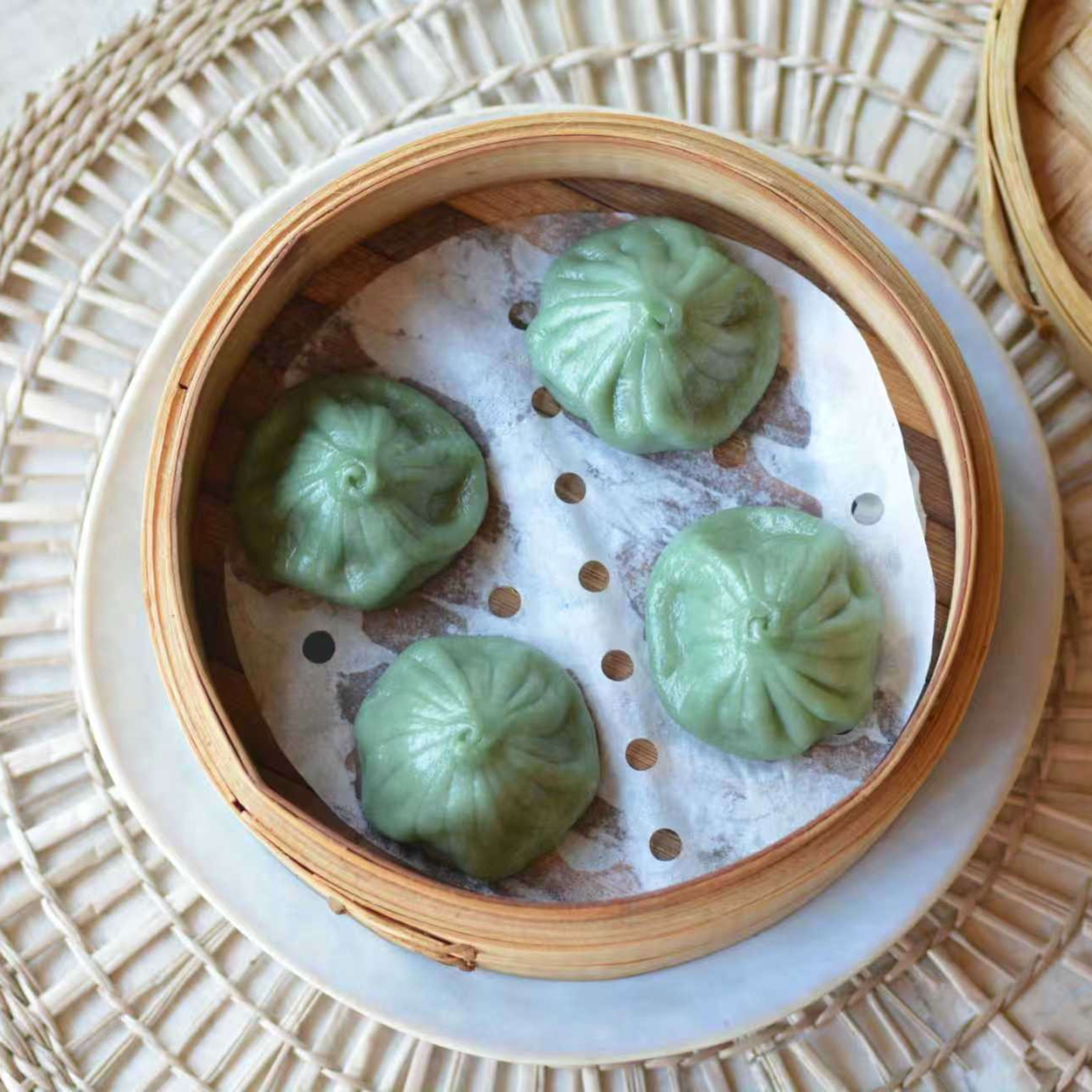 Xiaolongbao de cerdo con setas y caldo 4 Ud