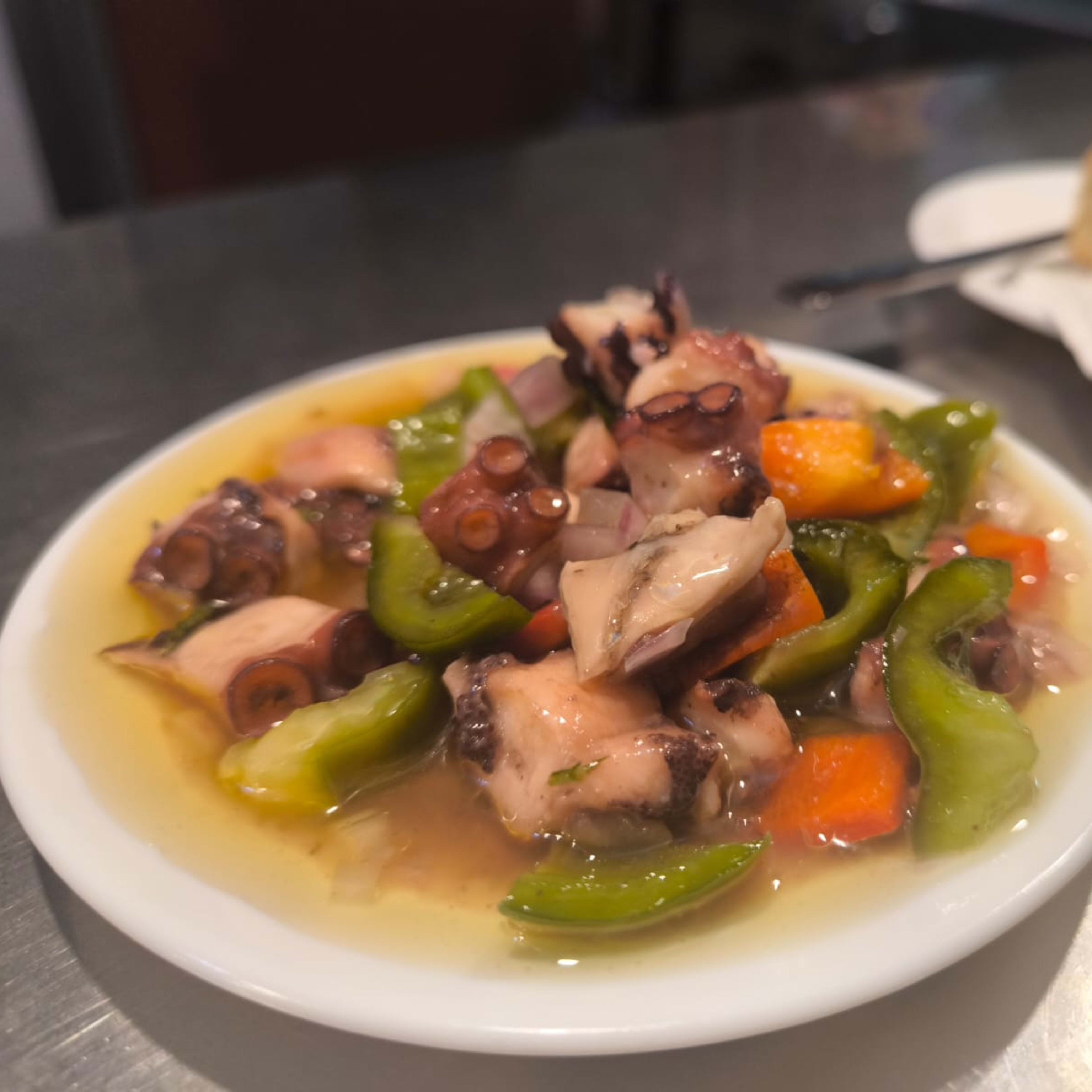 1/2 de pulpo vinagreta