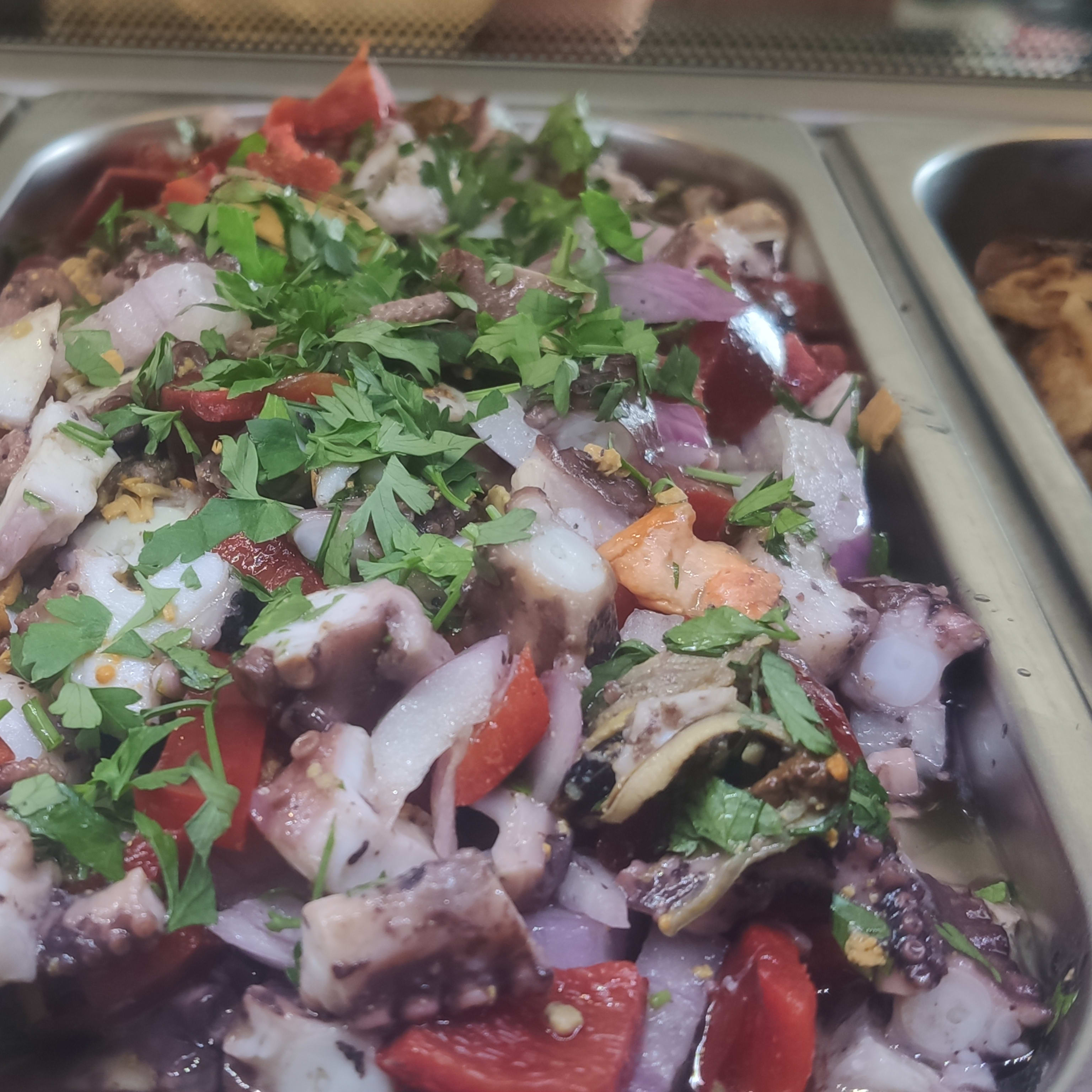 Pulpo a la vinagreta