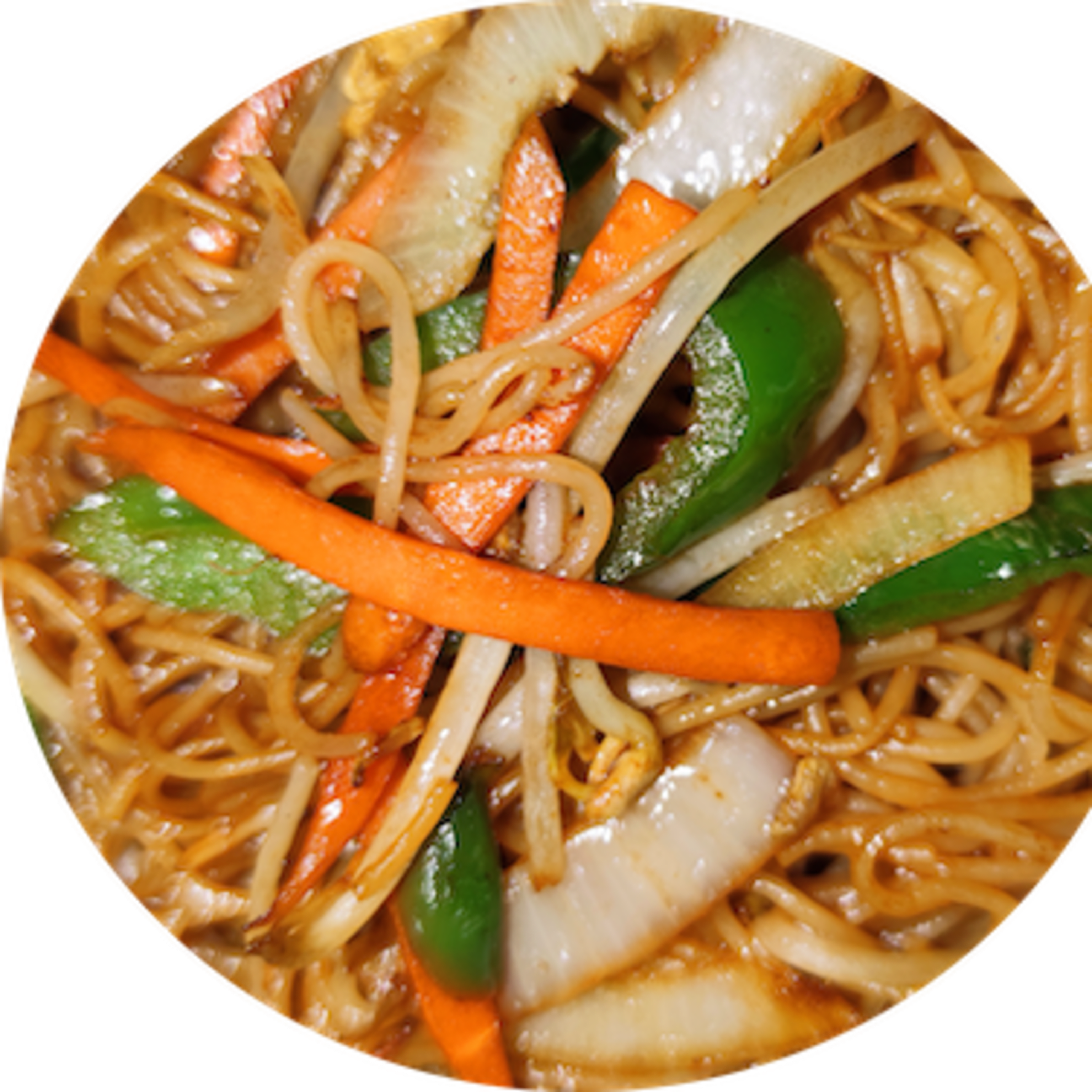 25AV. Fideos Con Huevo y Verduras Variadas