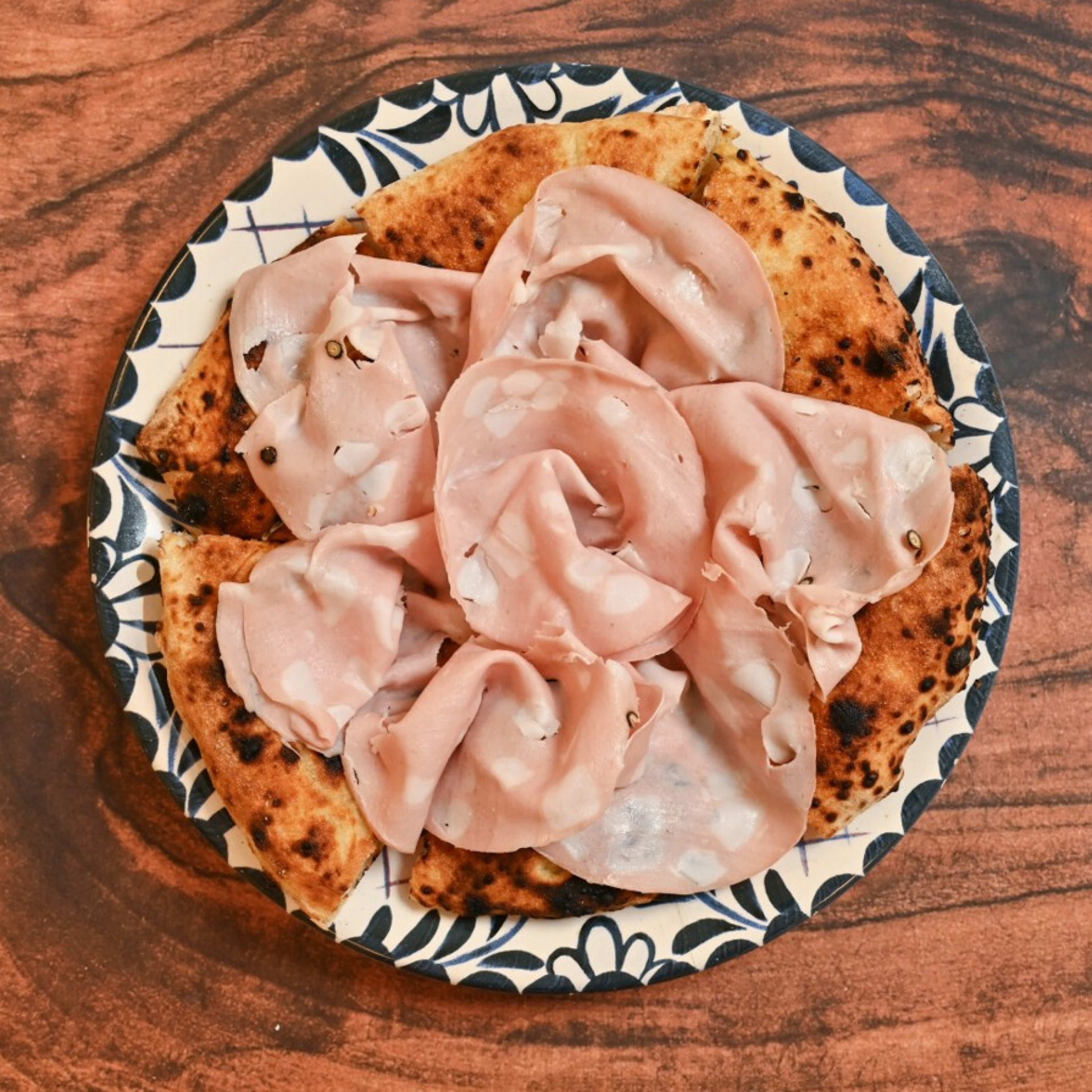Focaccia con Mortadella