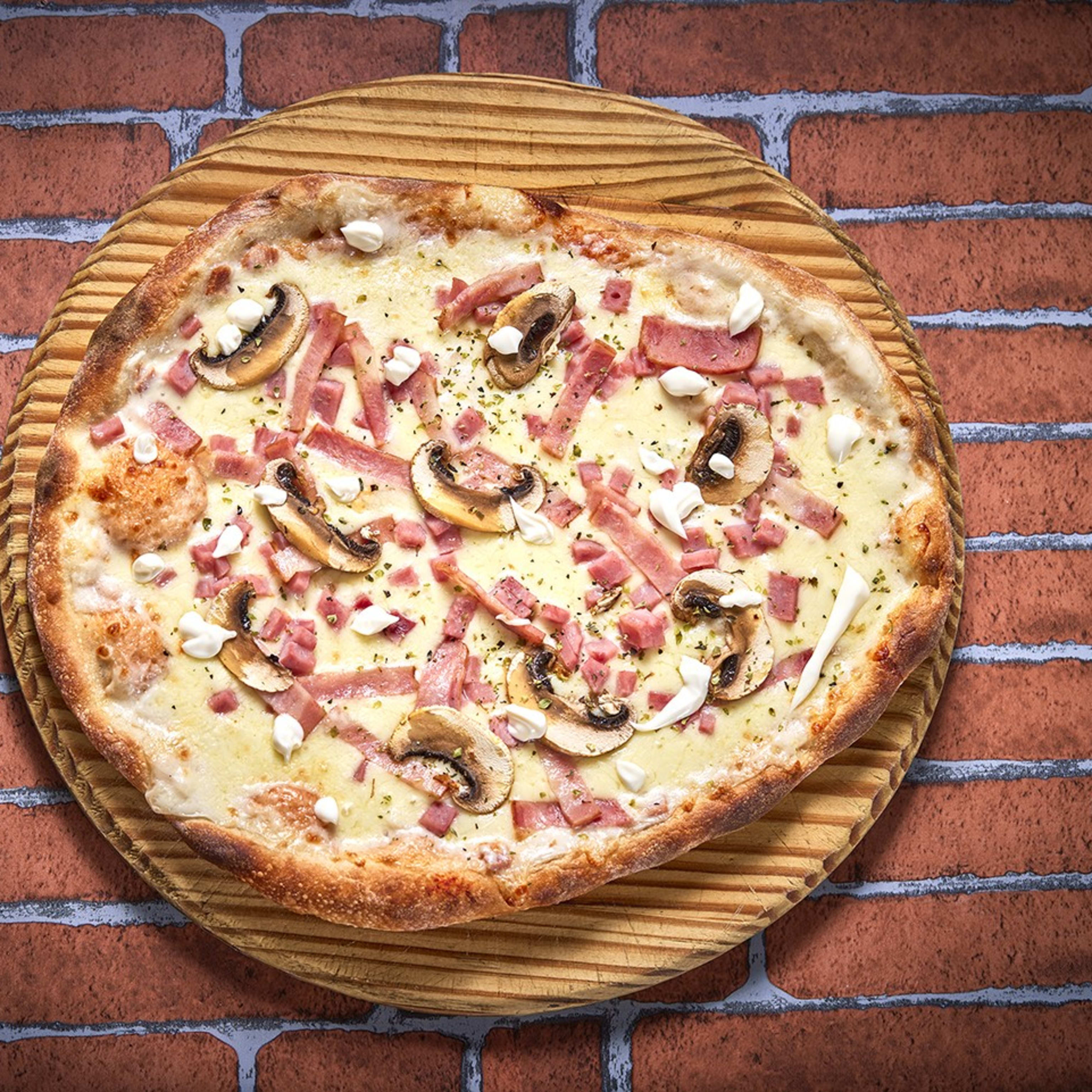 Pizza Carbonara (S)