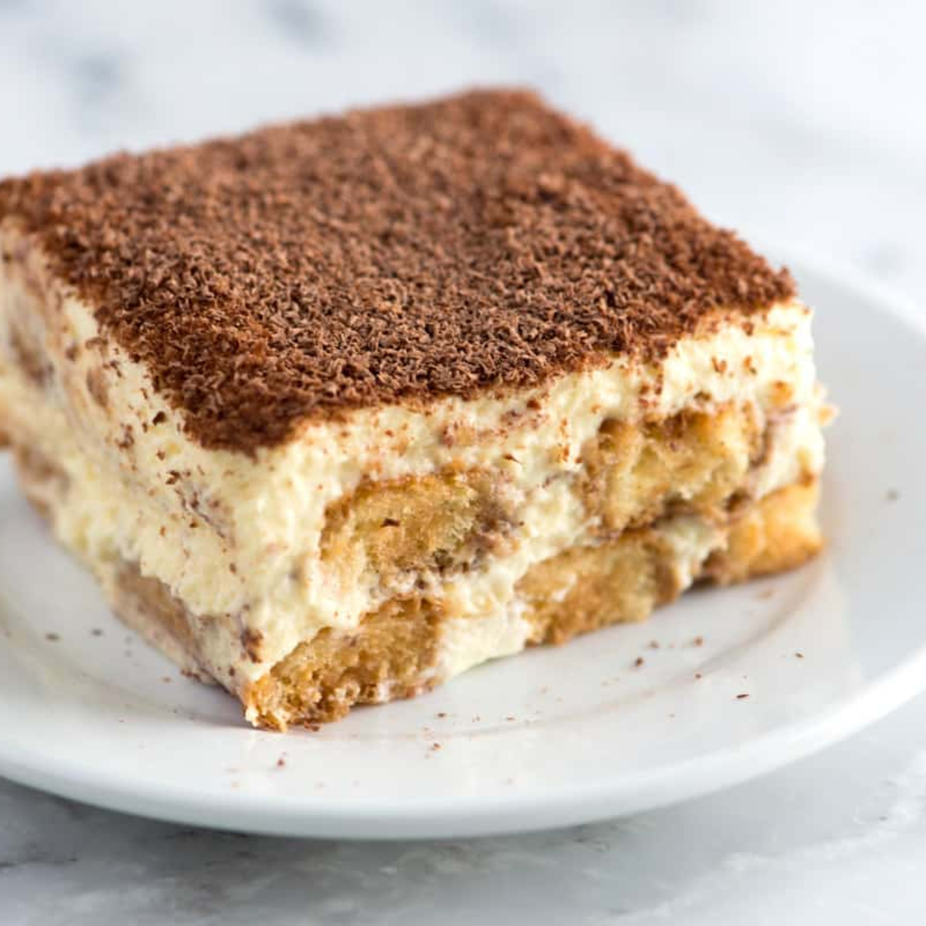 Tiramisú Casero