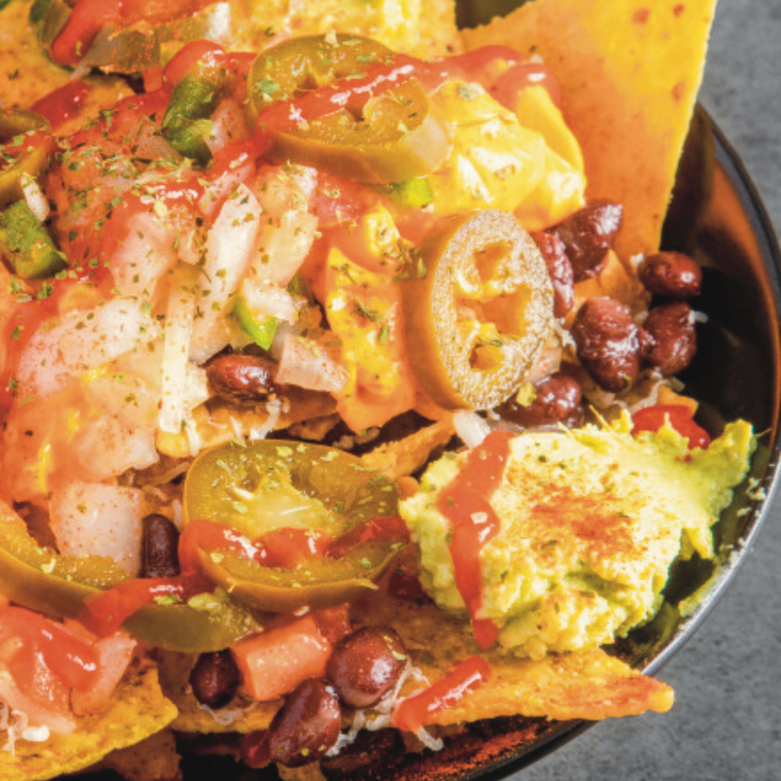 Nachos picantes 