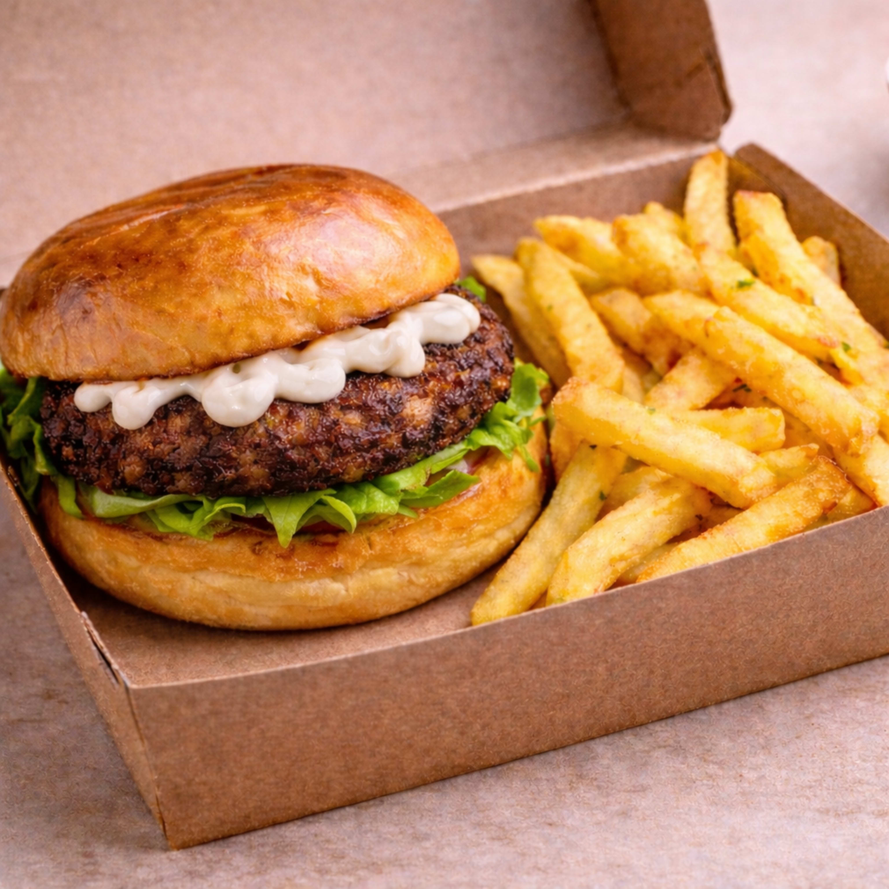 Vegan Smash Burger