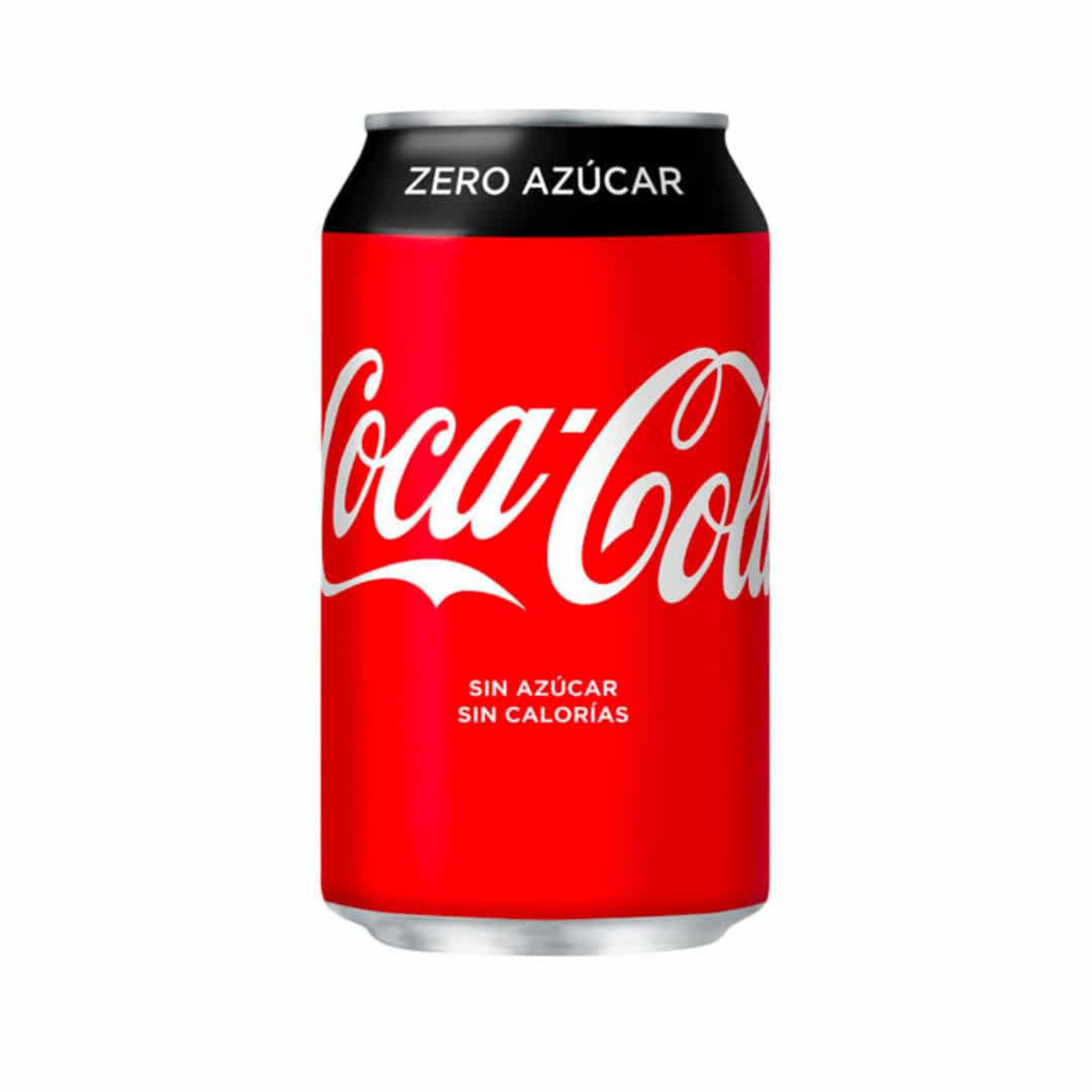 Lata Coca cola zero  0,33cl