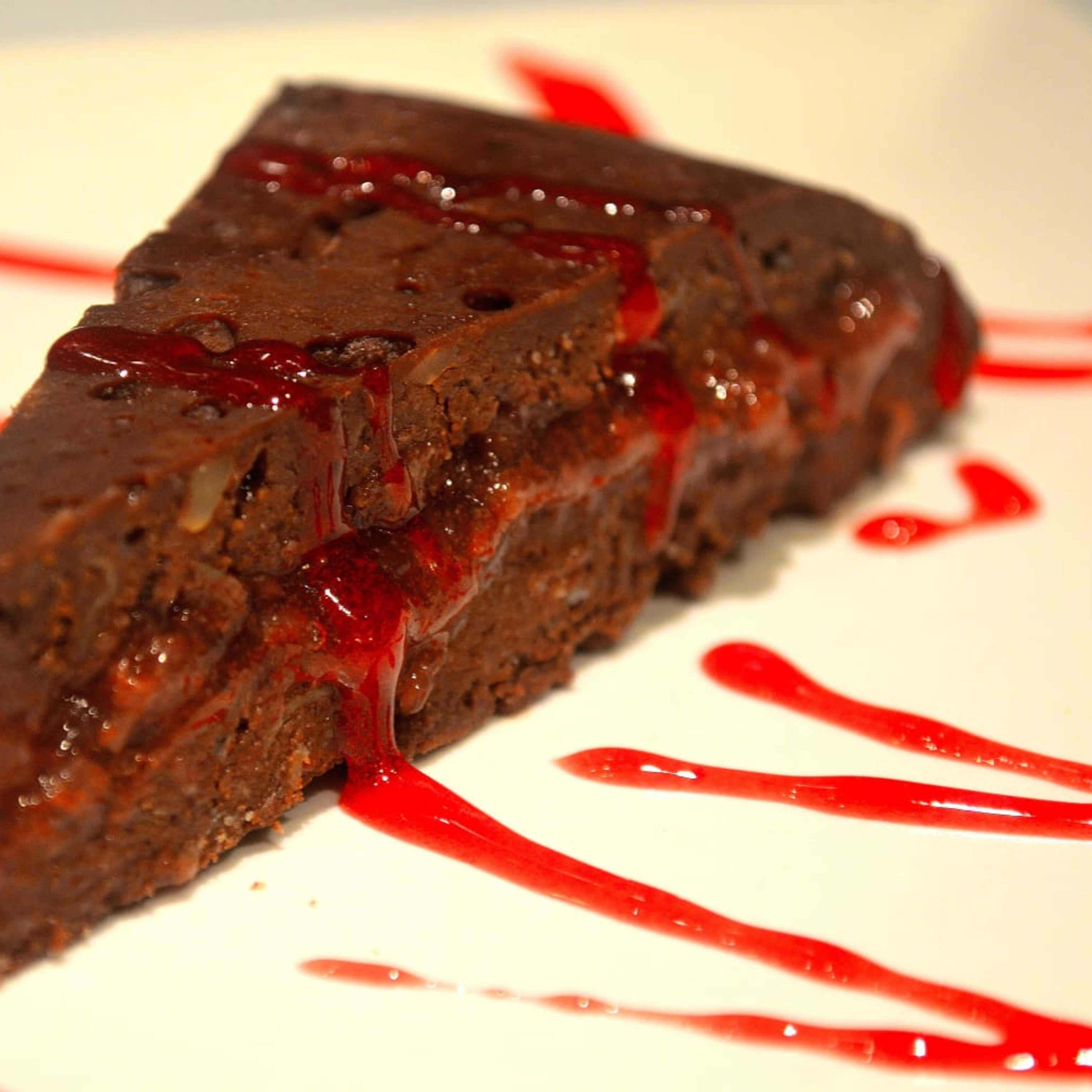Tortilla de Chocolate con Arándanos y Almendras