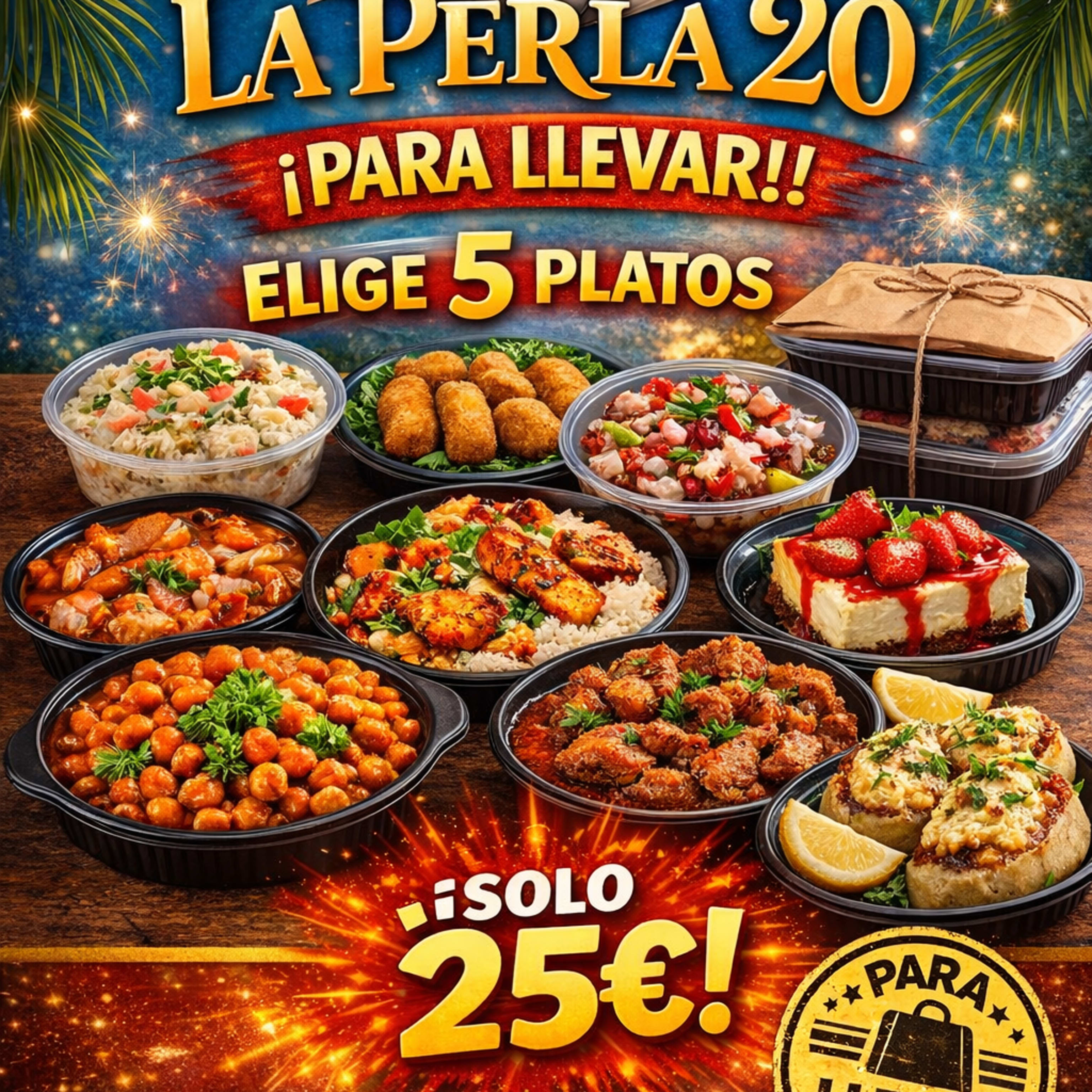 5 platos