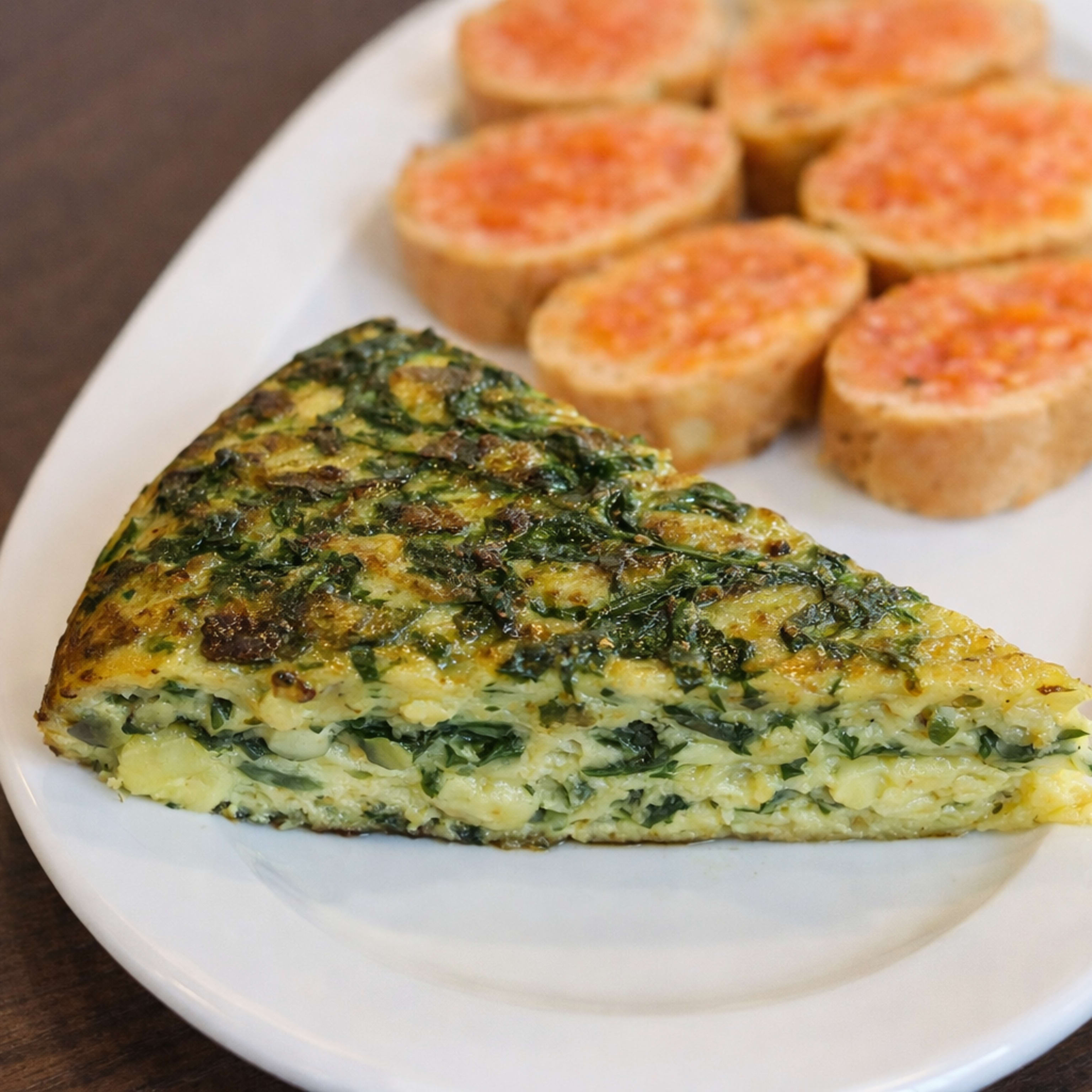 Ración Tortilla Espinacas