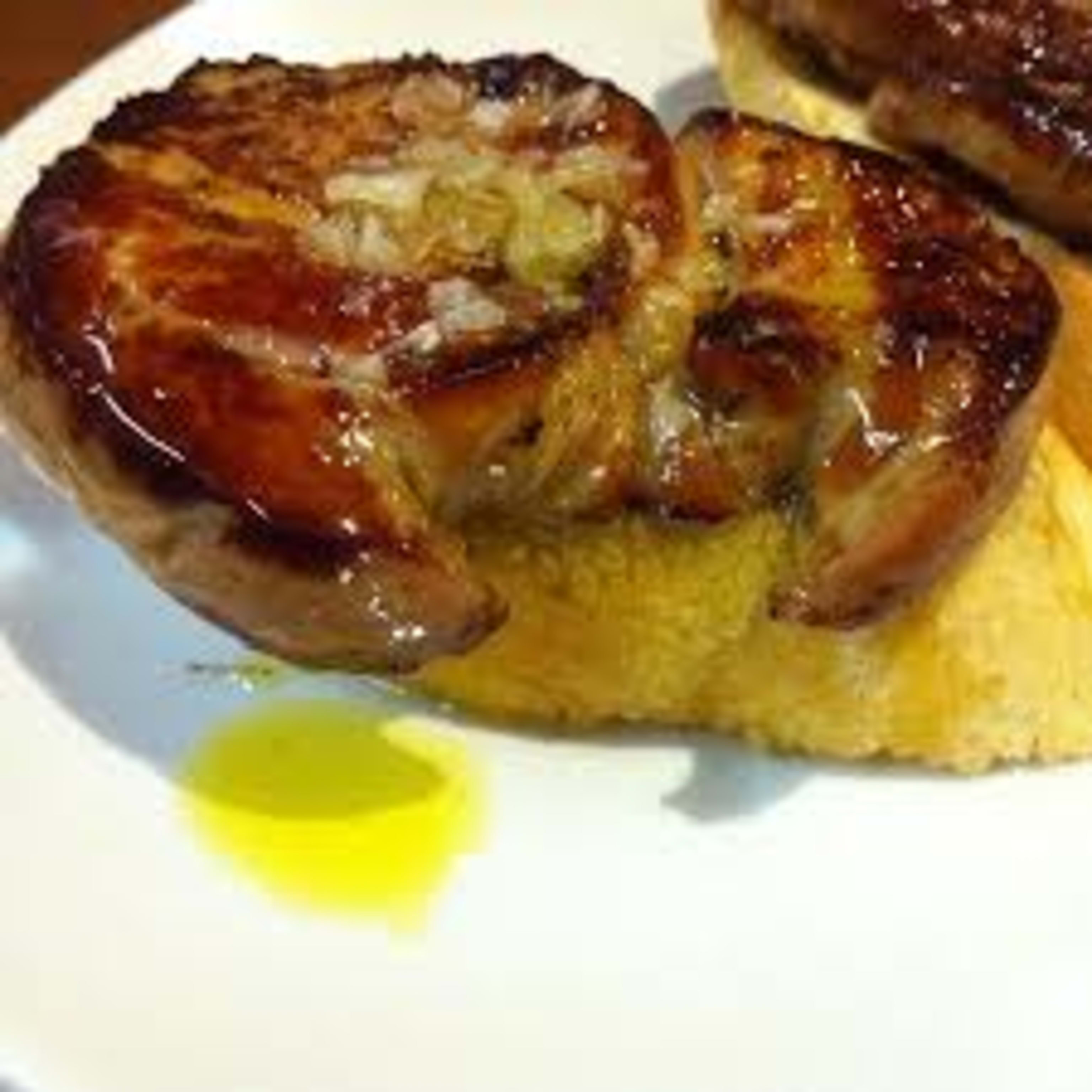 Pintxo de foie a la plancha