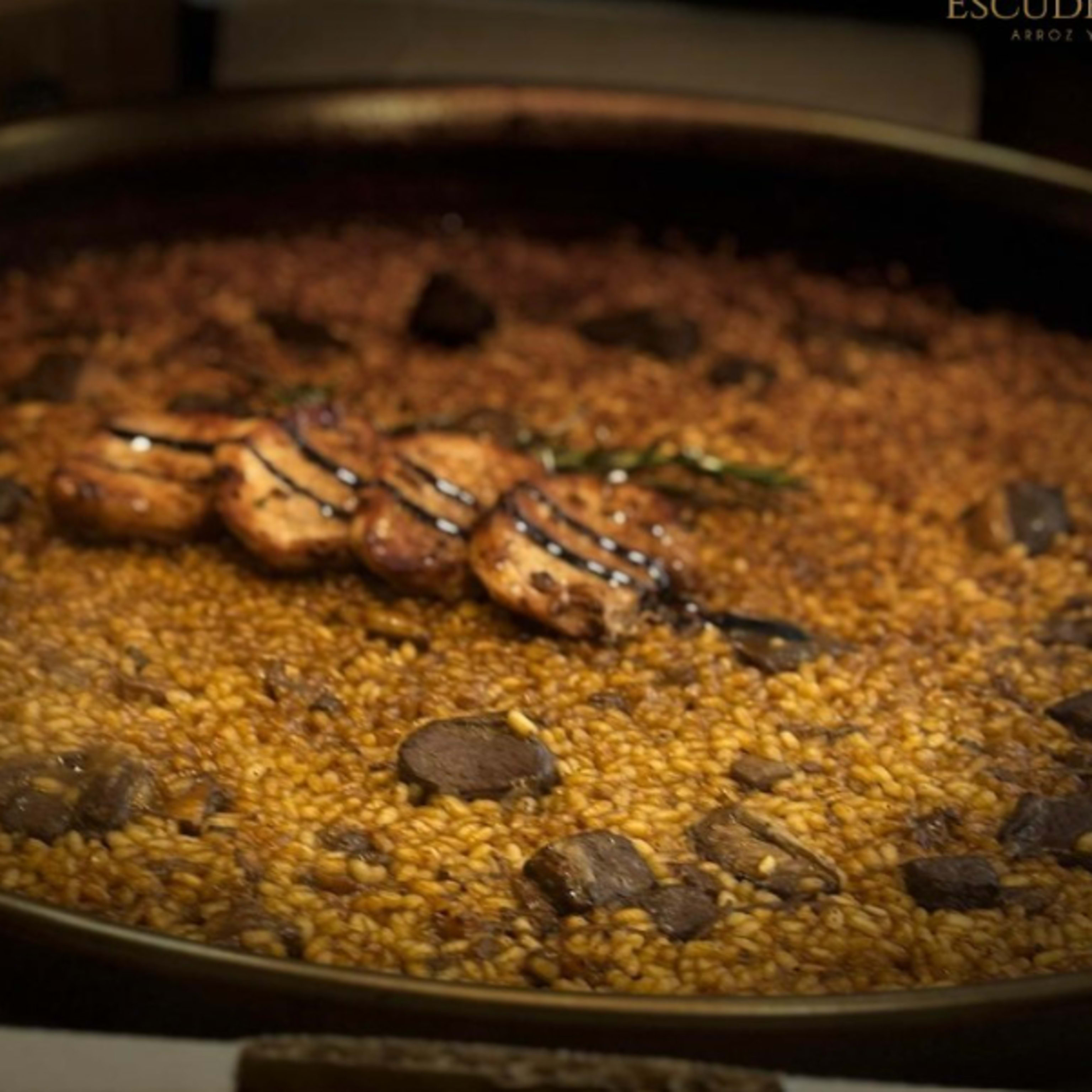Arroz de Secreto Ibérico y Rabo de Toro