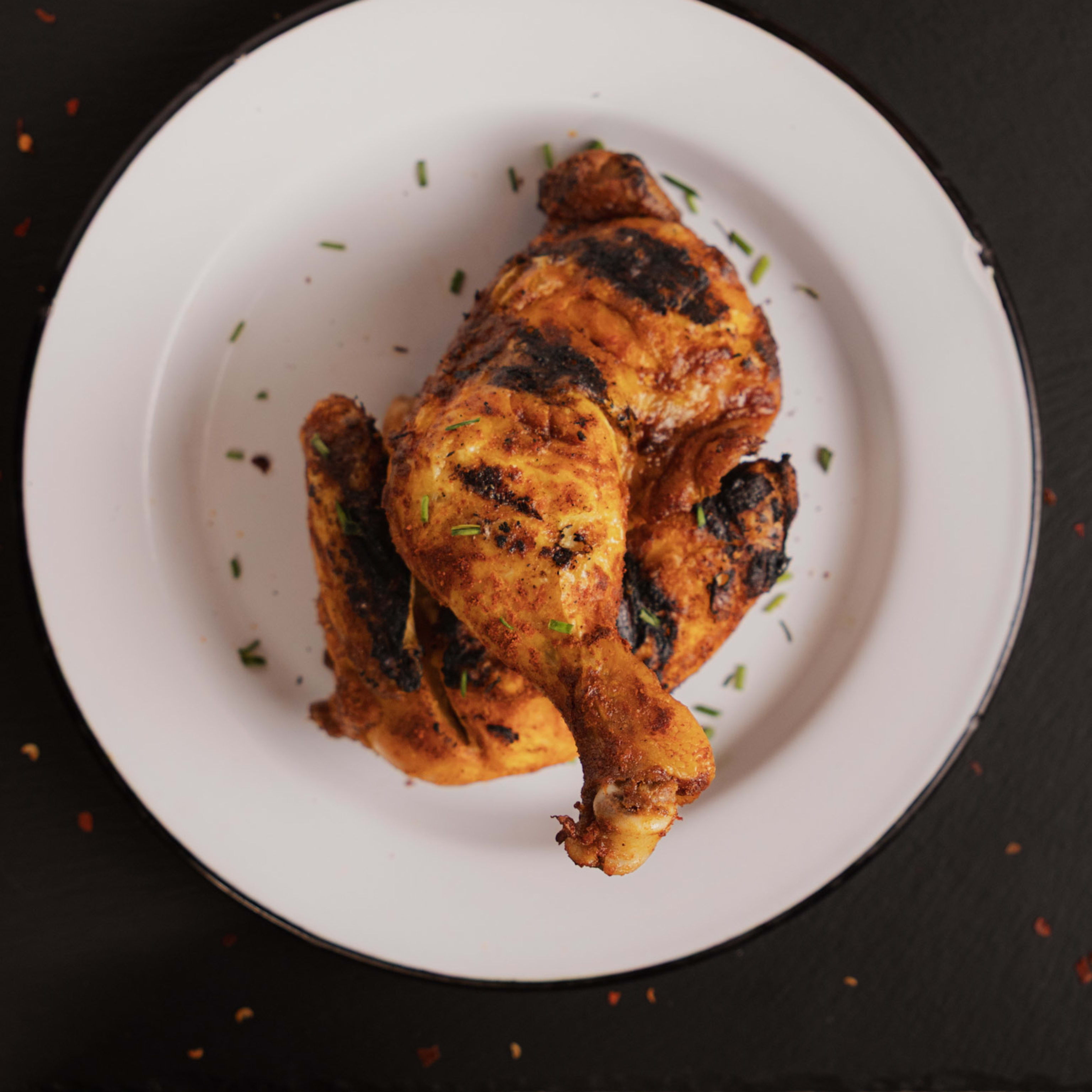 1/2 Pollo  Peri Peri