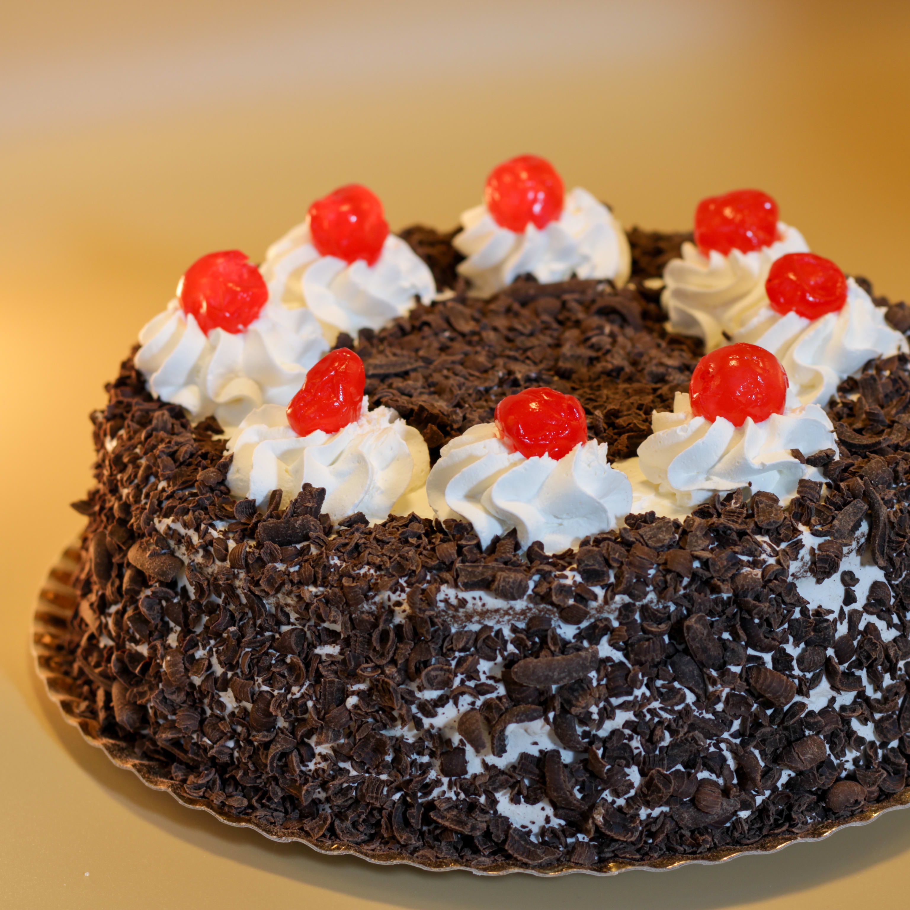 TARTA DE SELVA NEGRA SIN GLUTEN/LÁCTEOS