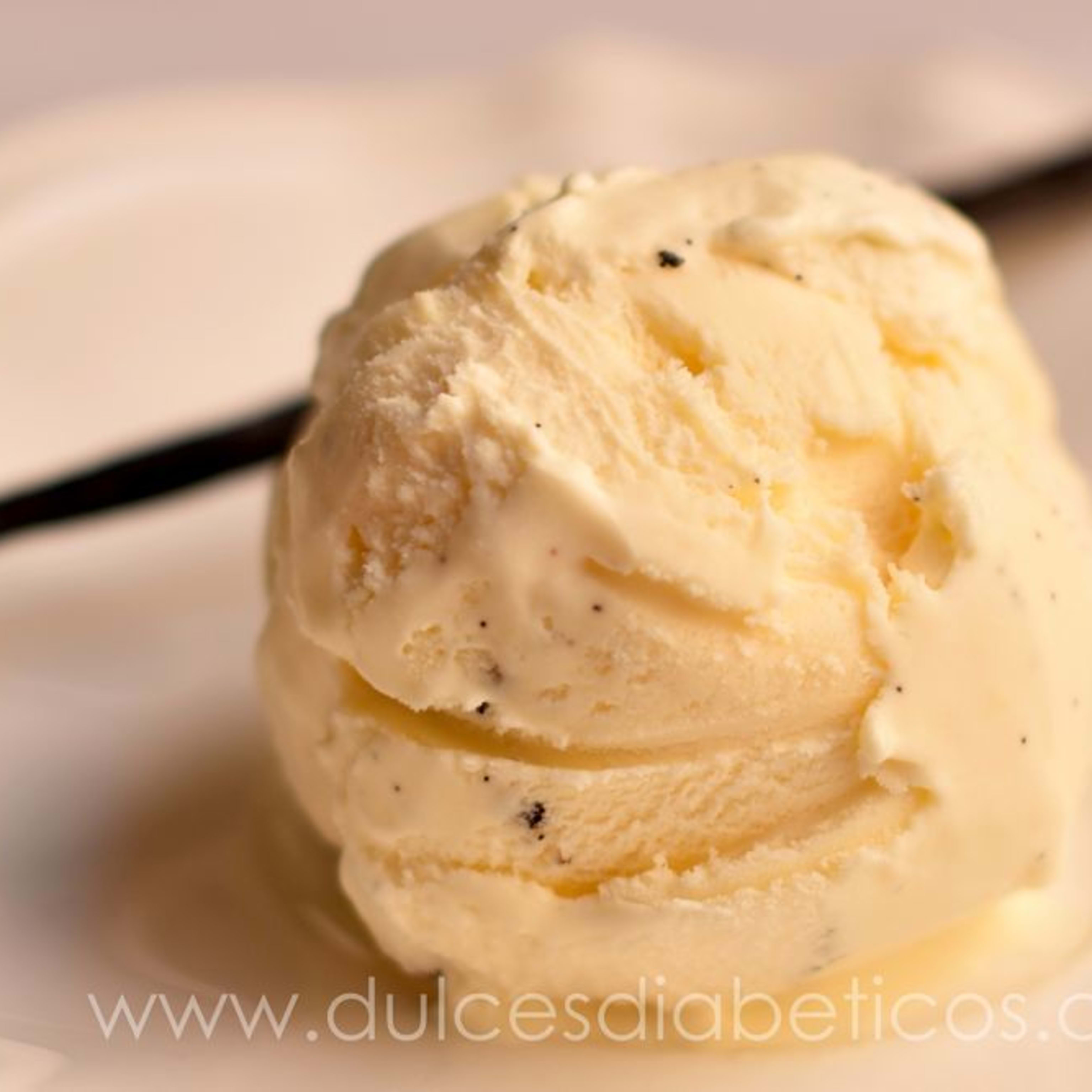 Helado de vainilla