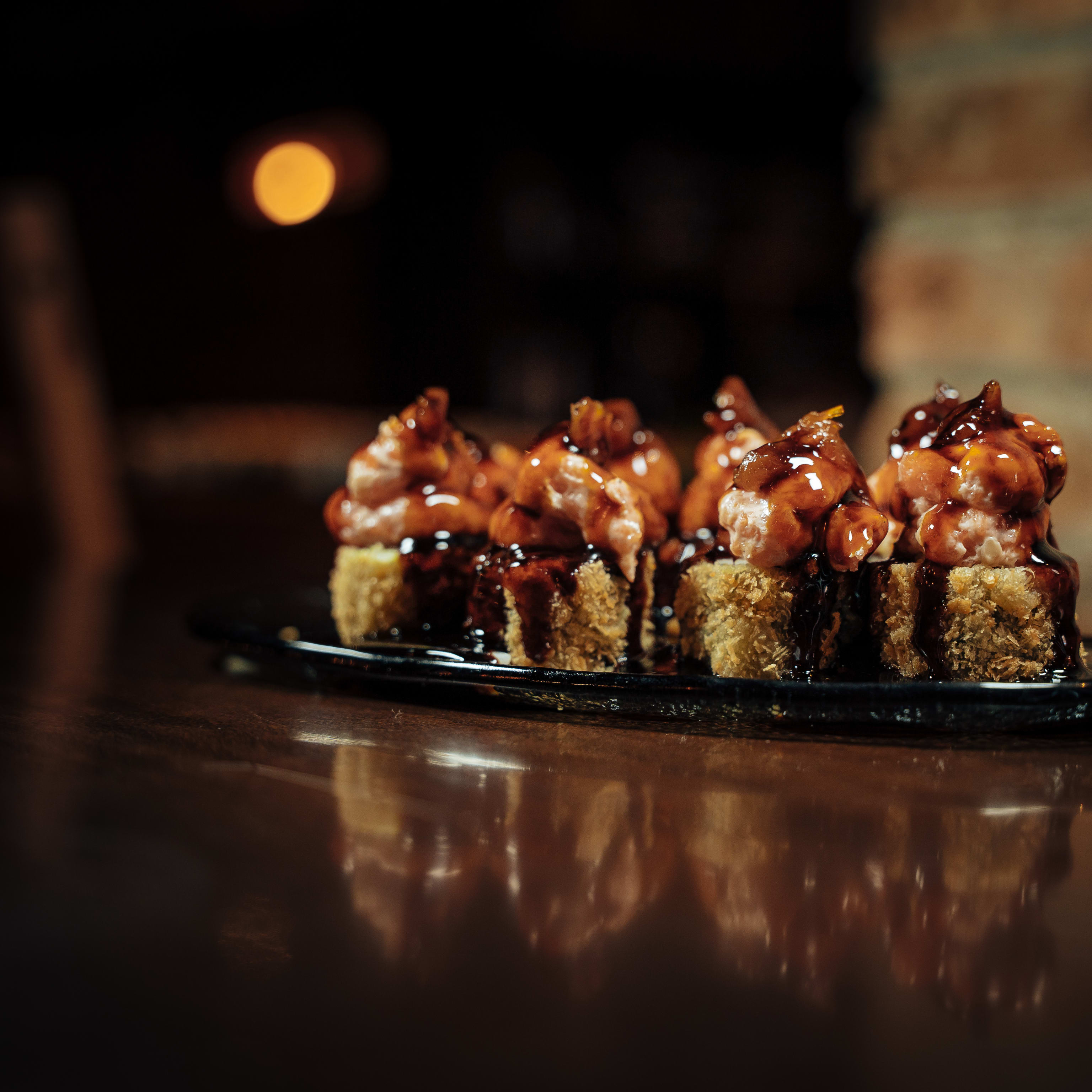 Hot Salmon Tartar