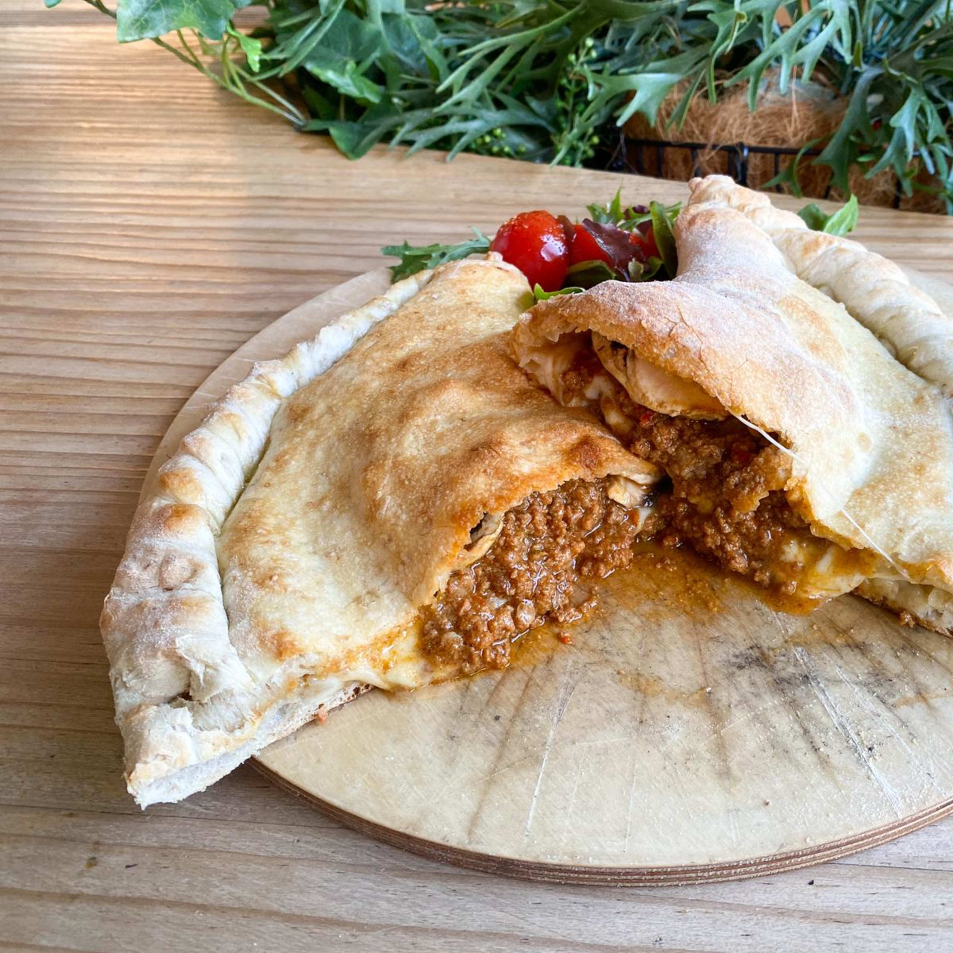 Chicago style calzone