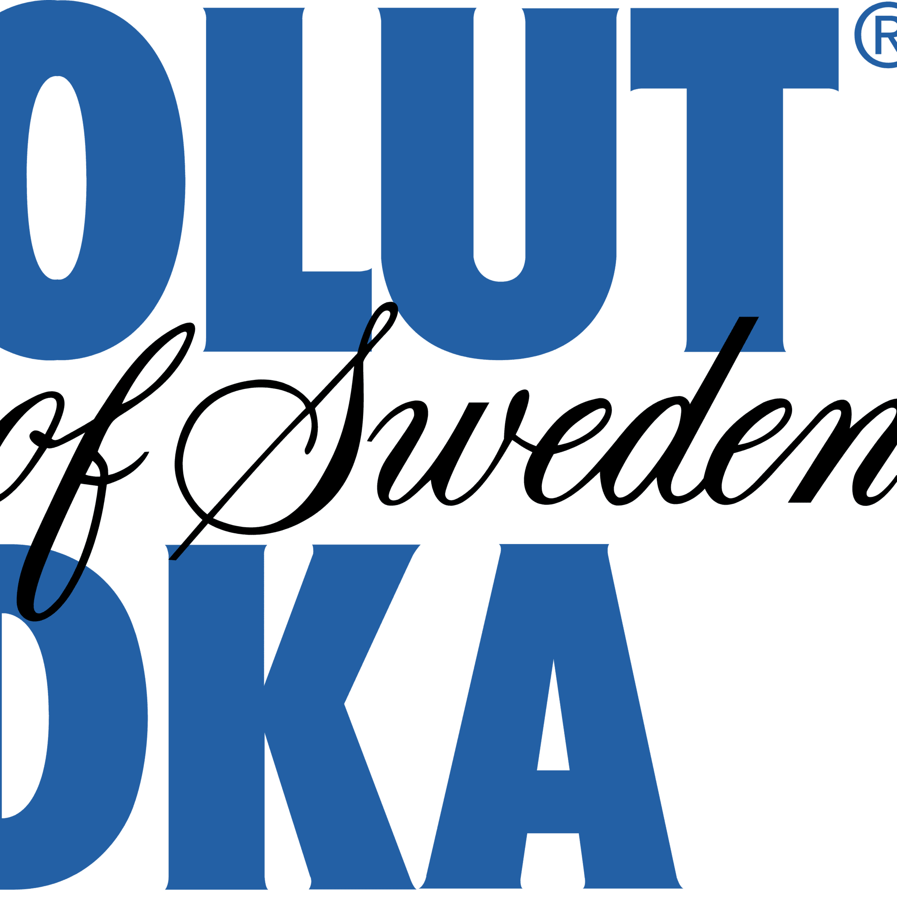 CHUP. VODKA ABSOLUT AZUL