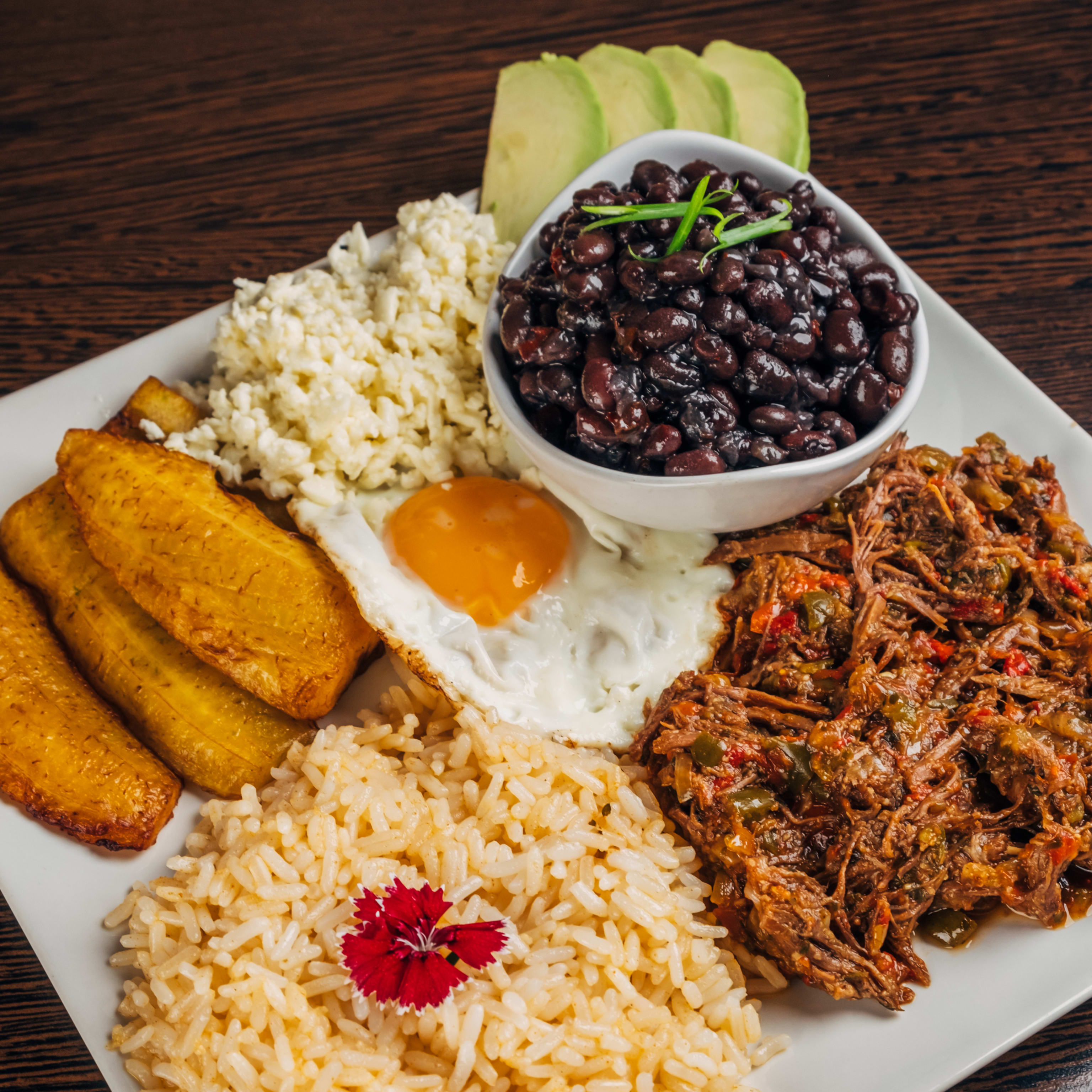 Plato Pabellon Criollo Venezolano