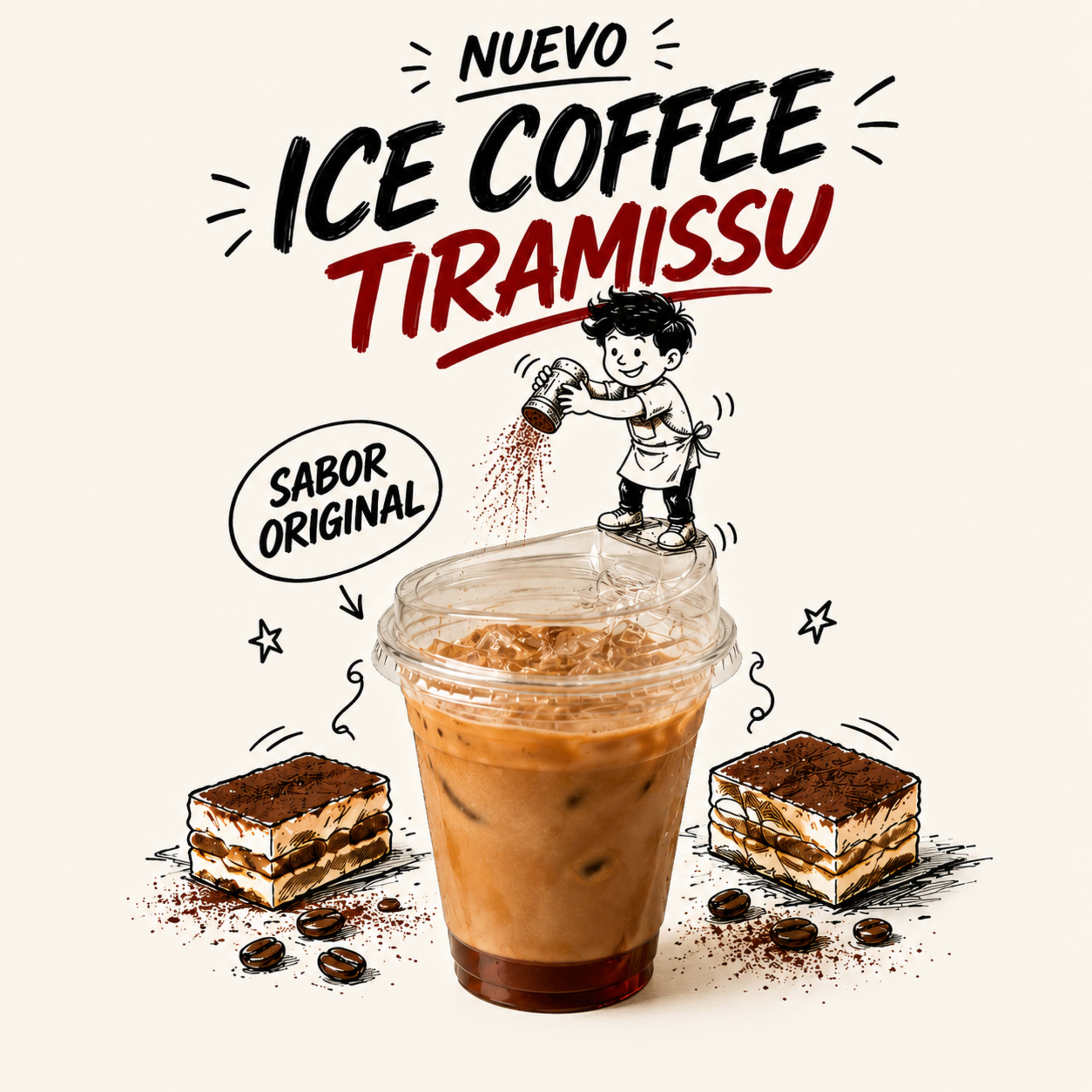 Ice Coffee Tiramissu