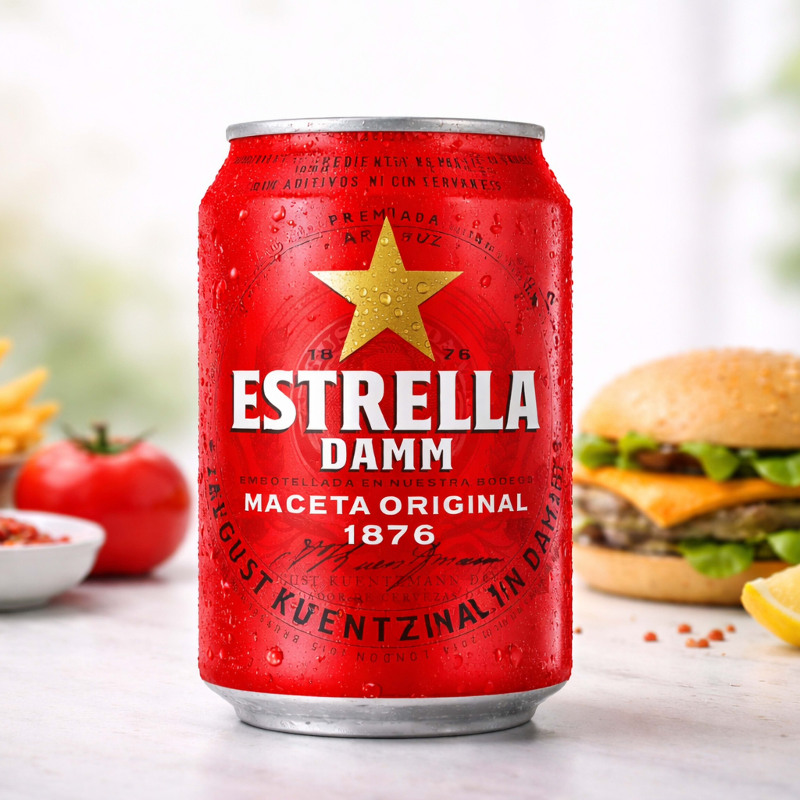 Lata Estrella Damm