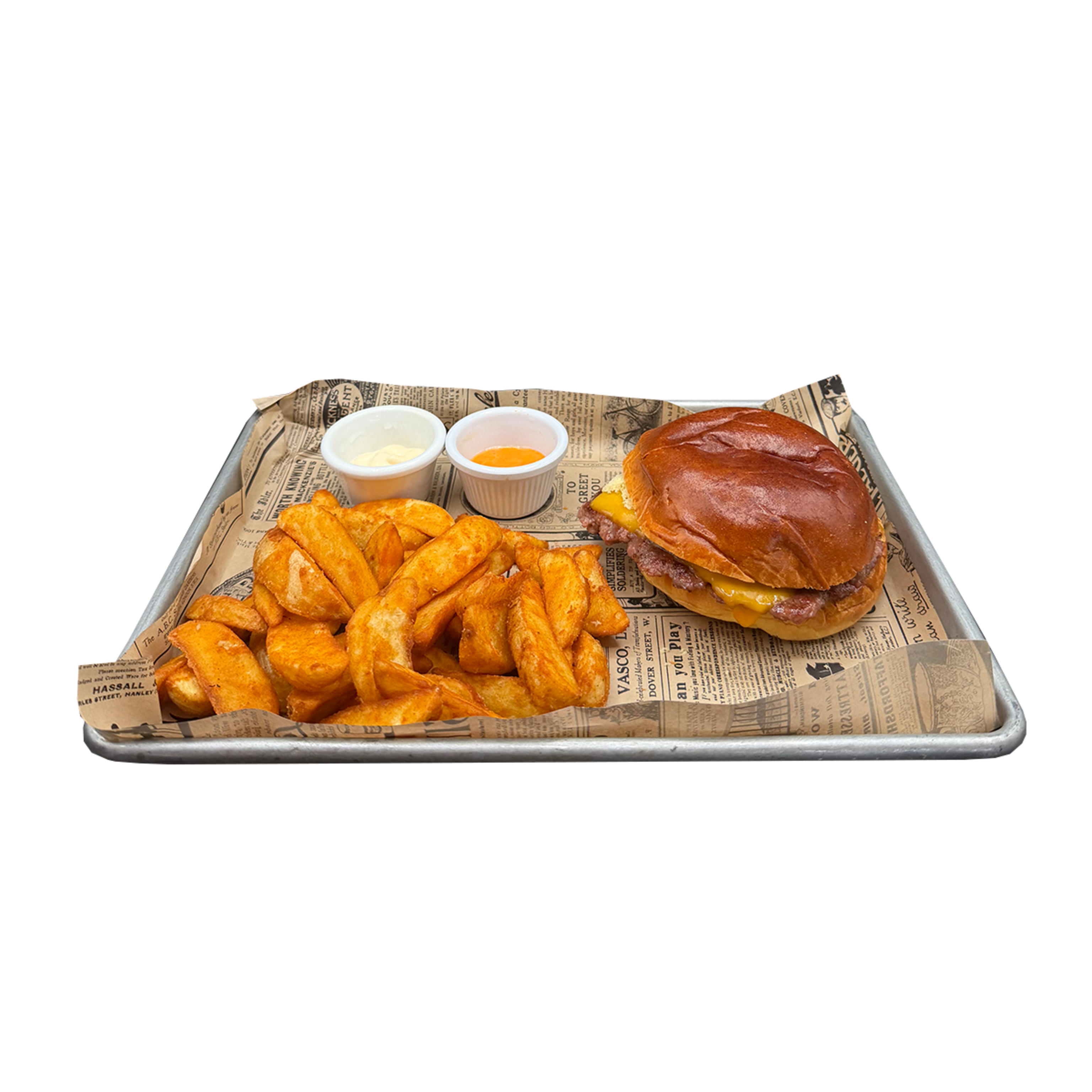 Burger thaïlandais écrasé