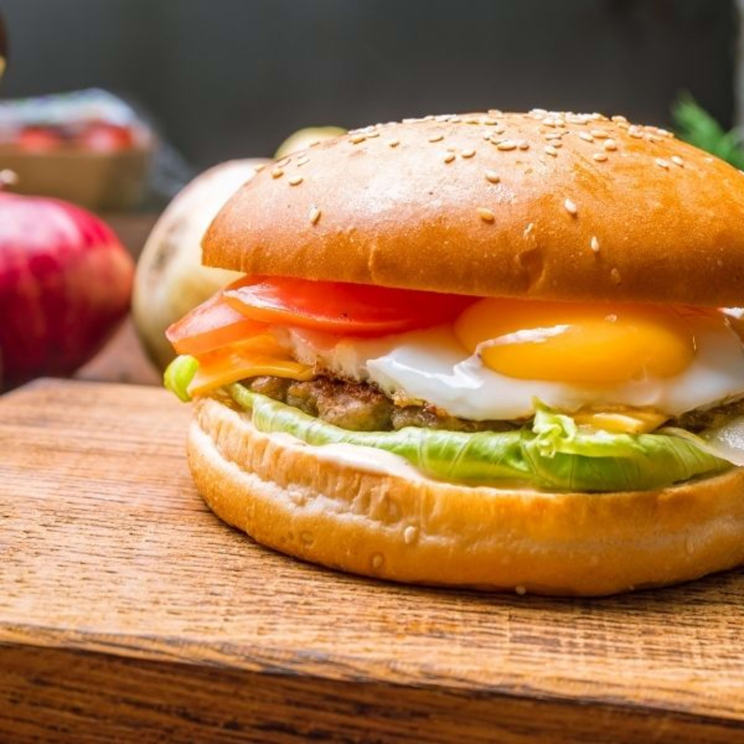 24-Burger Pollo Con Huevo