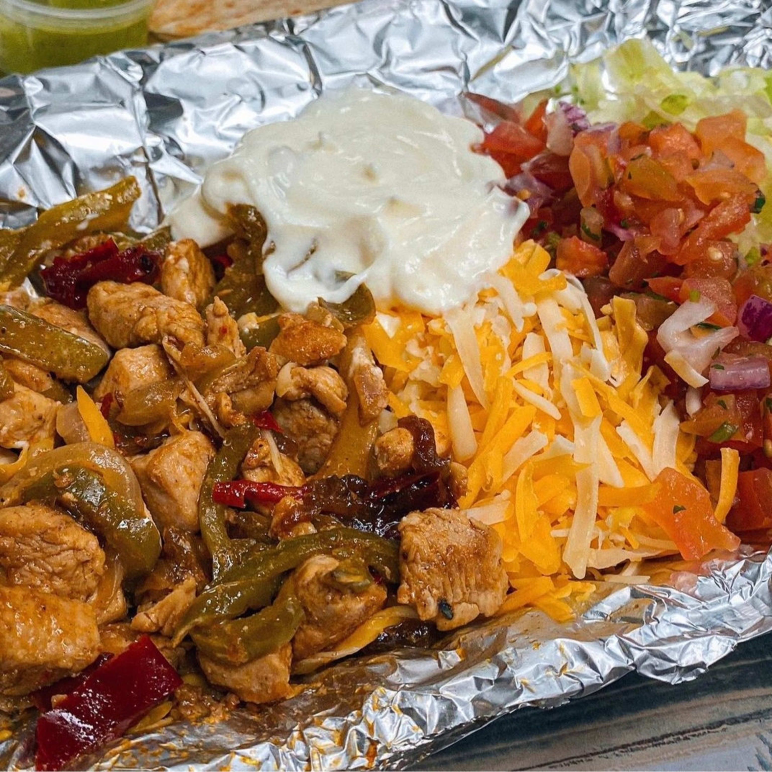 TACOS COMPARTIR POLLO AL GRILL