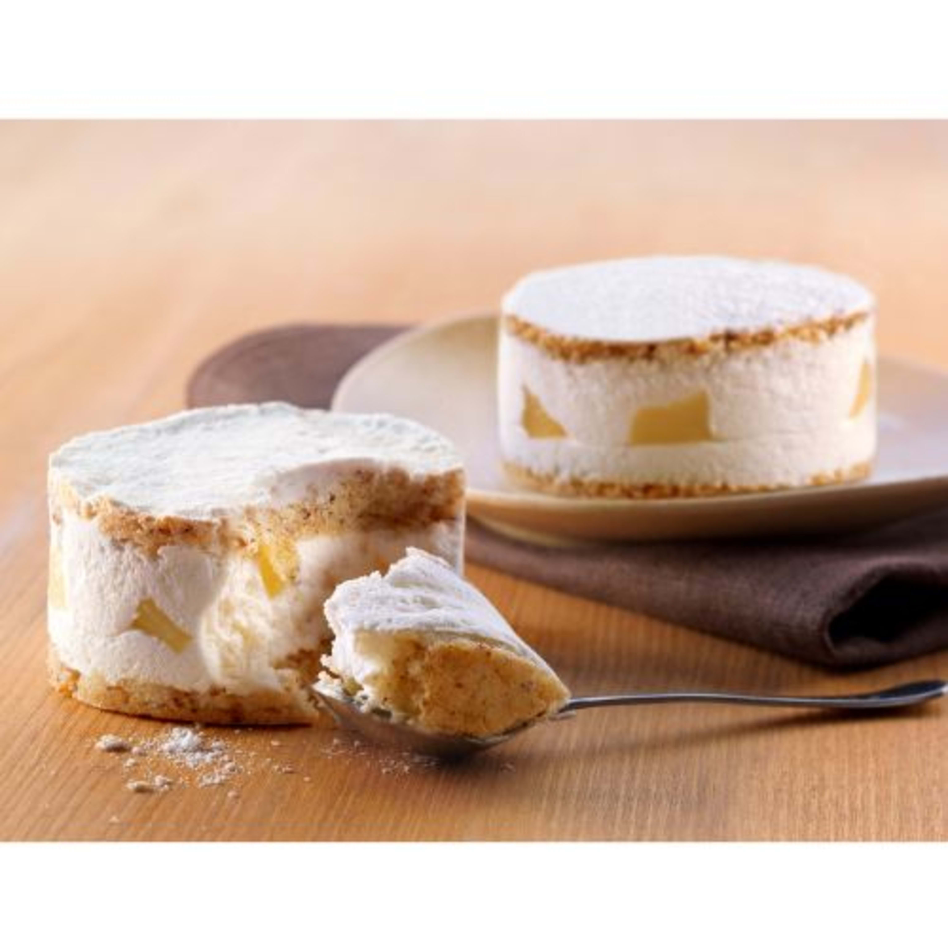 MINI TARTA DE RICOTTA Y PERA