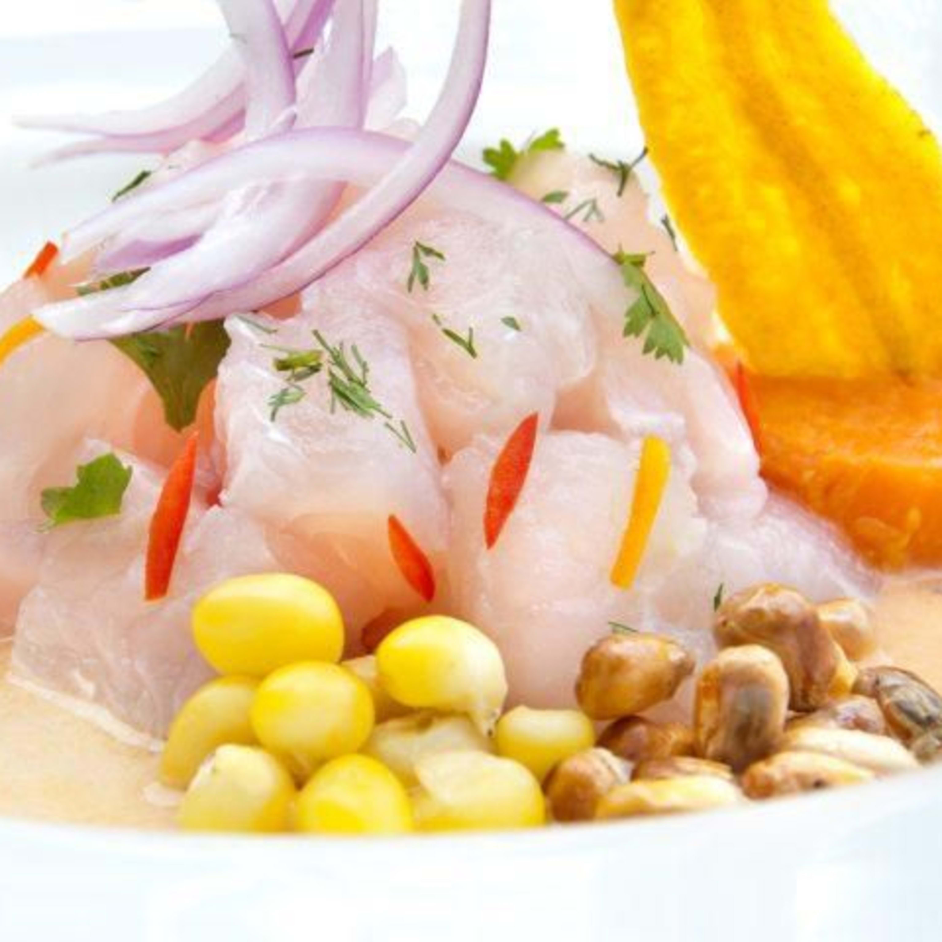 Ceviche tradicional Ración