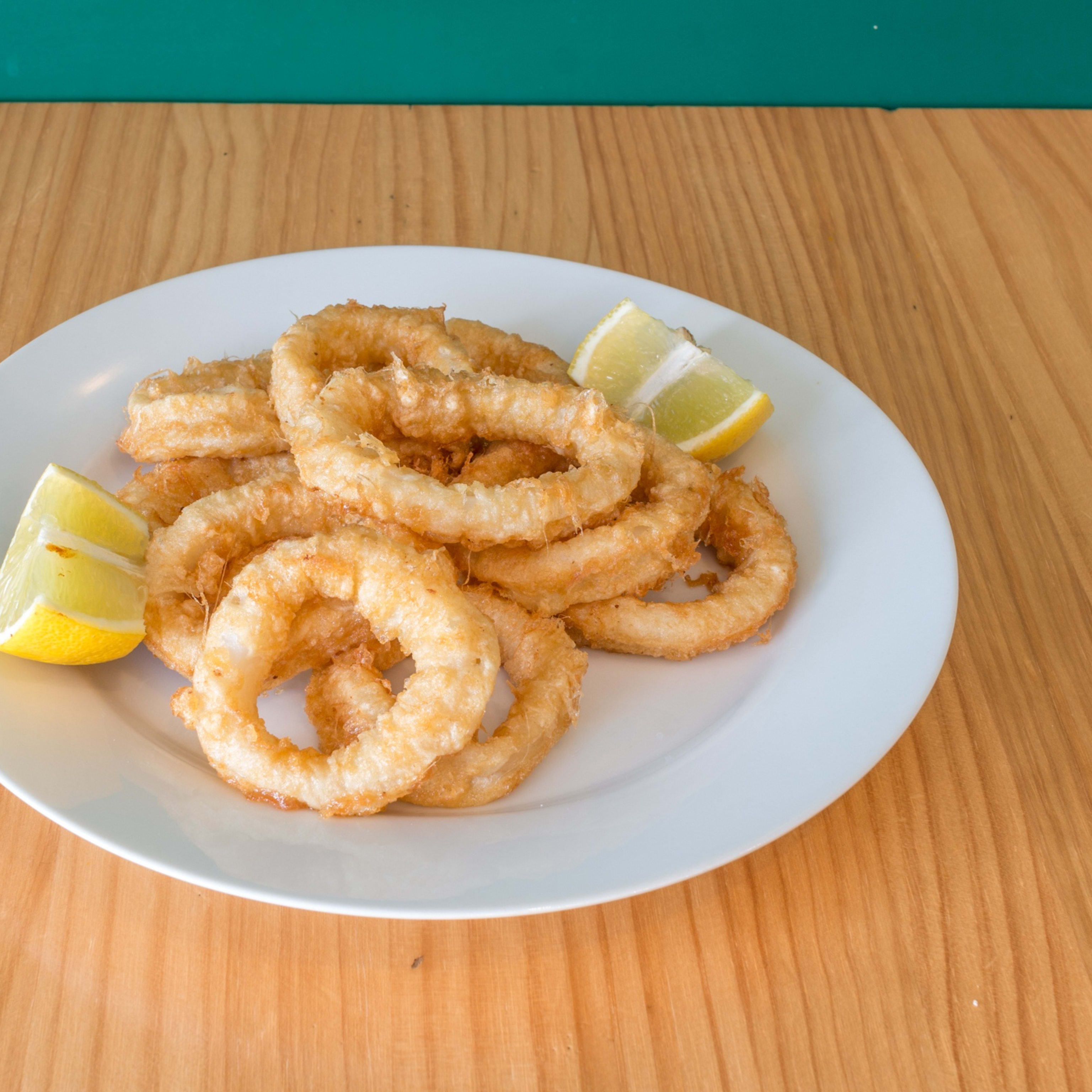 Calamares a la romana (tapa)