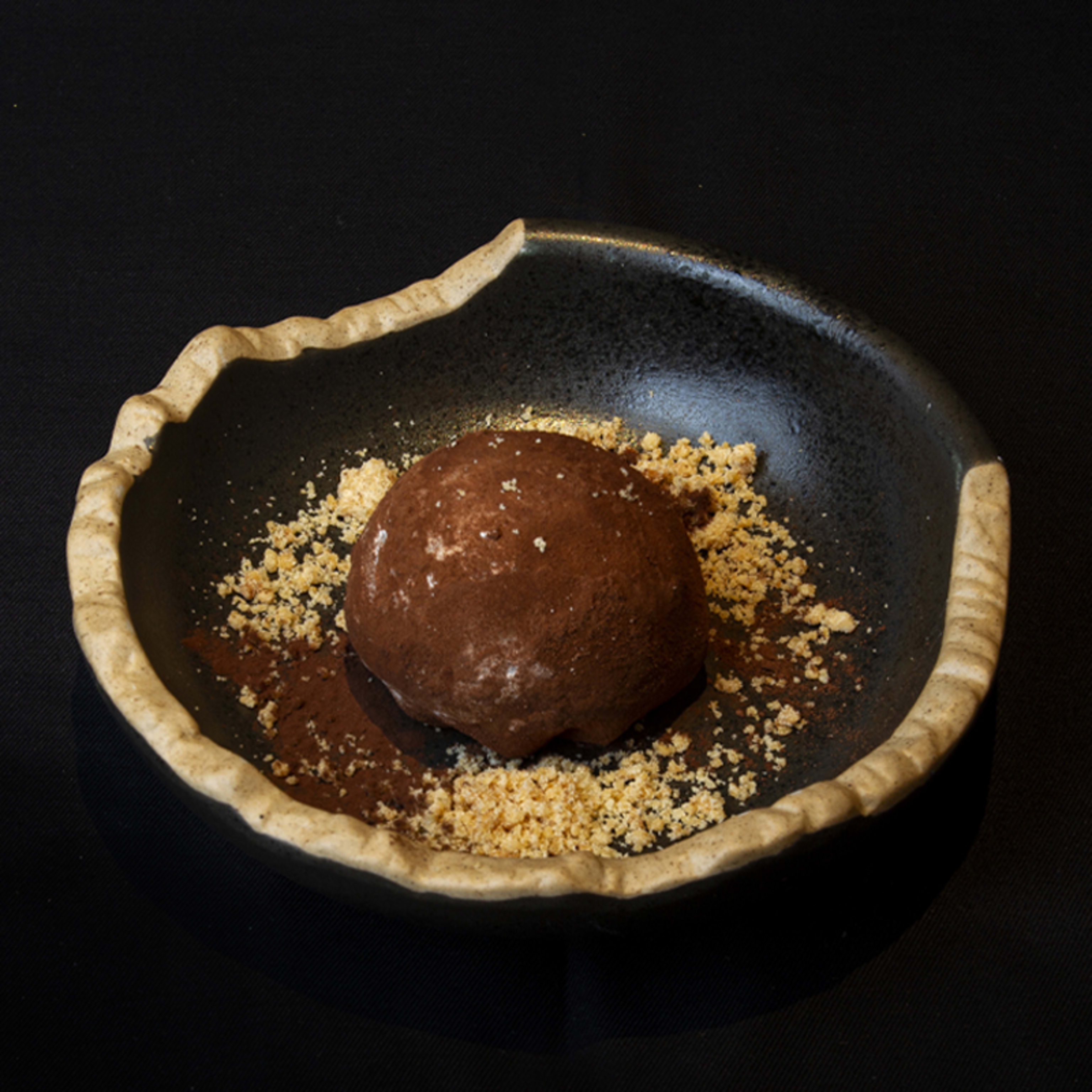 Mochi de chocolate