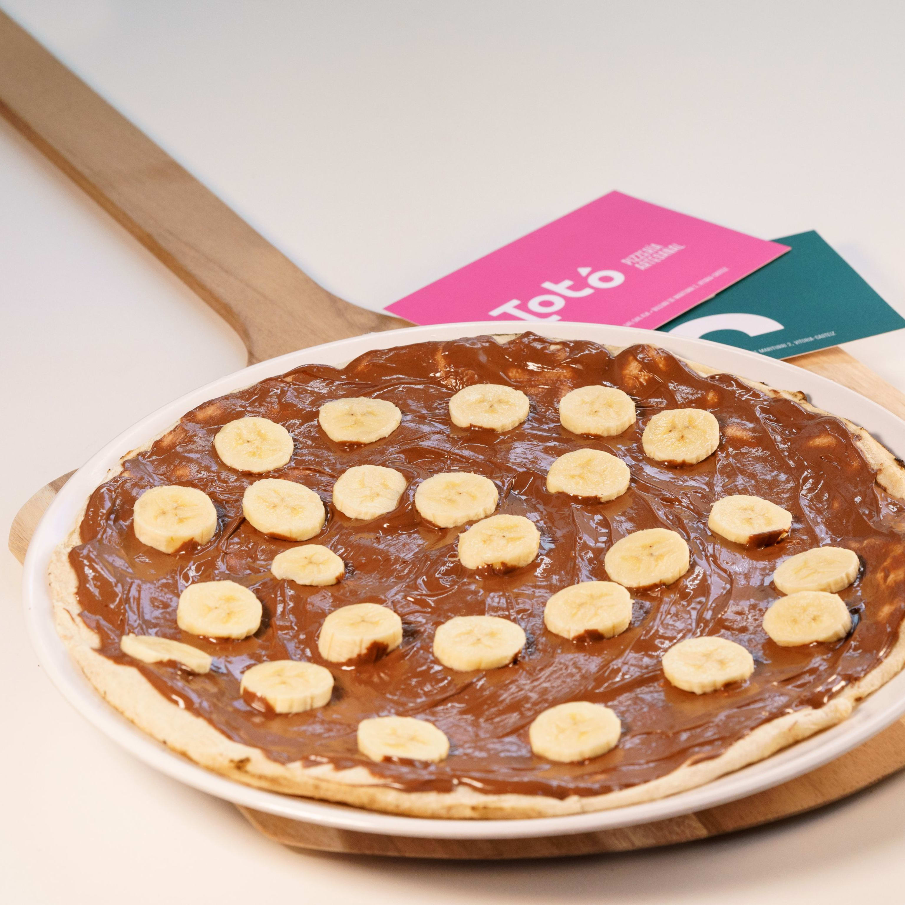Pizza con Nutella