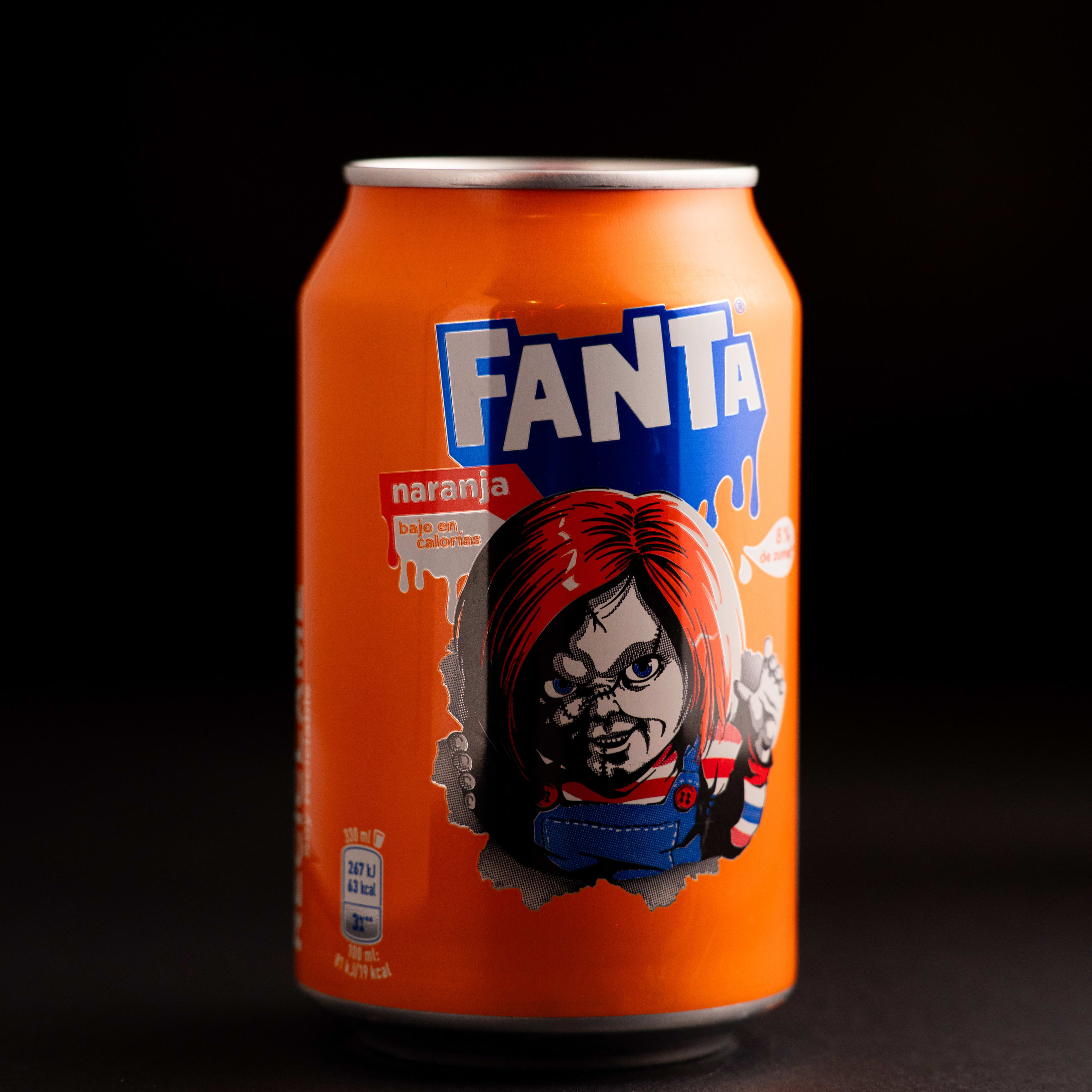 Fanta de Naranja lata