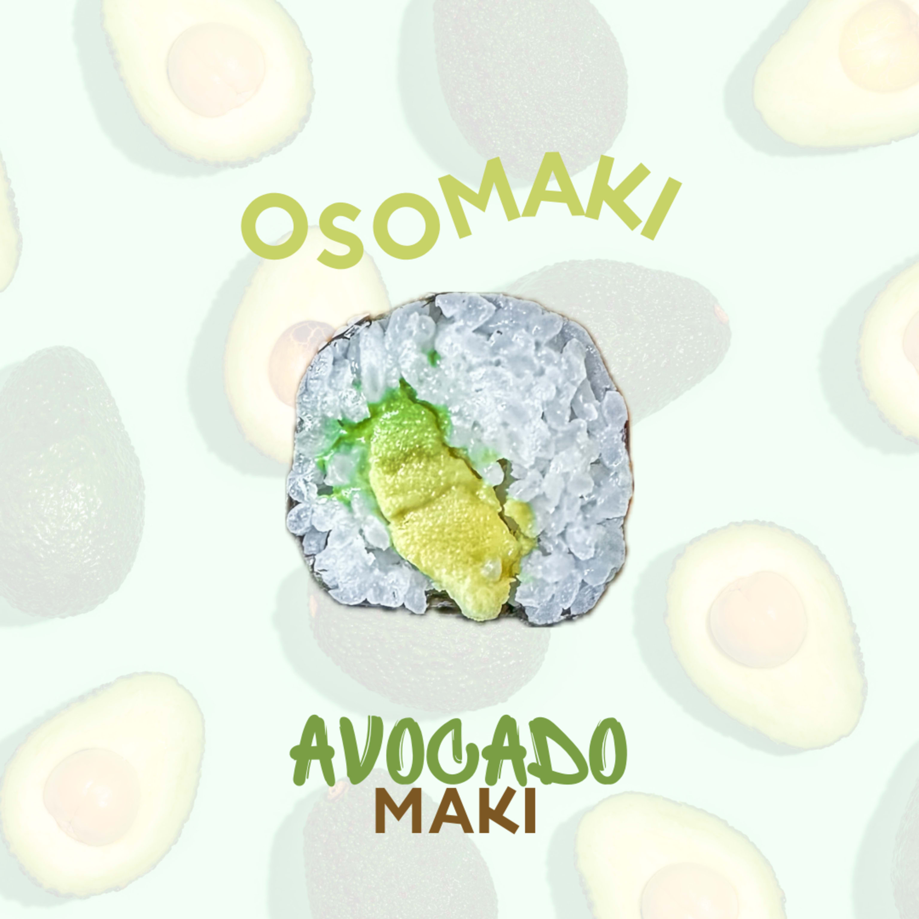 AVOCADO MAKI.