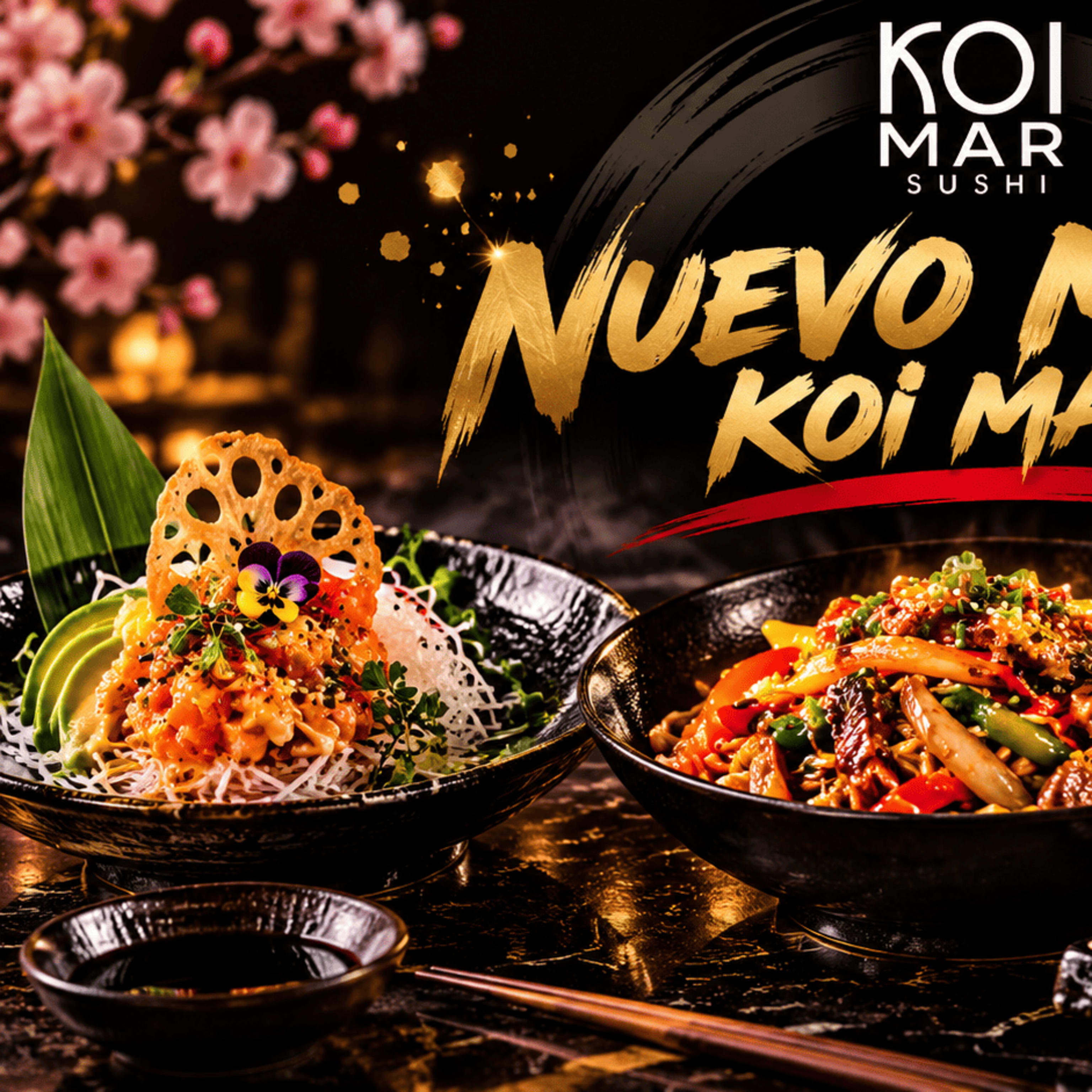 Menú KOI MAR