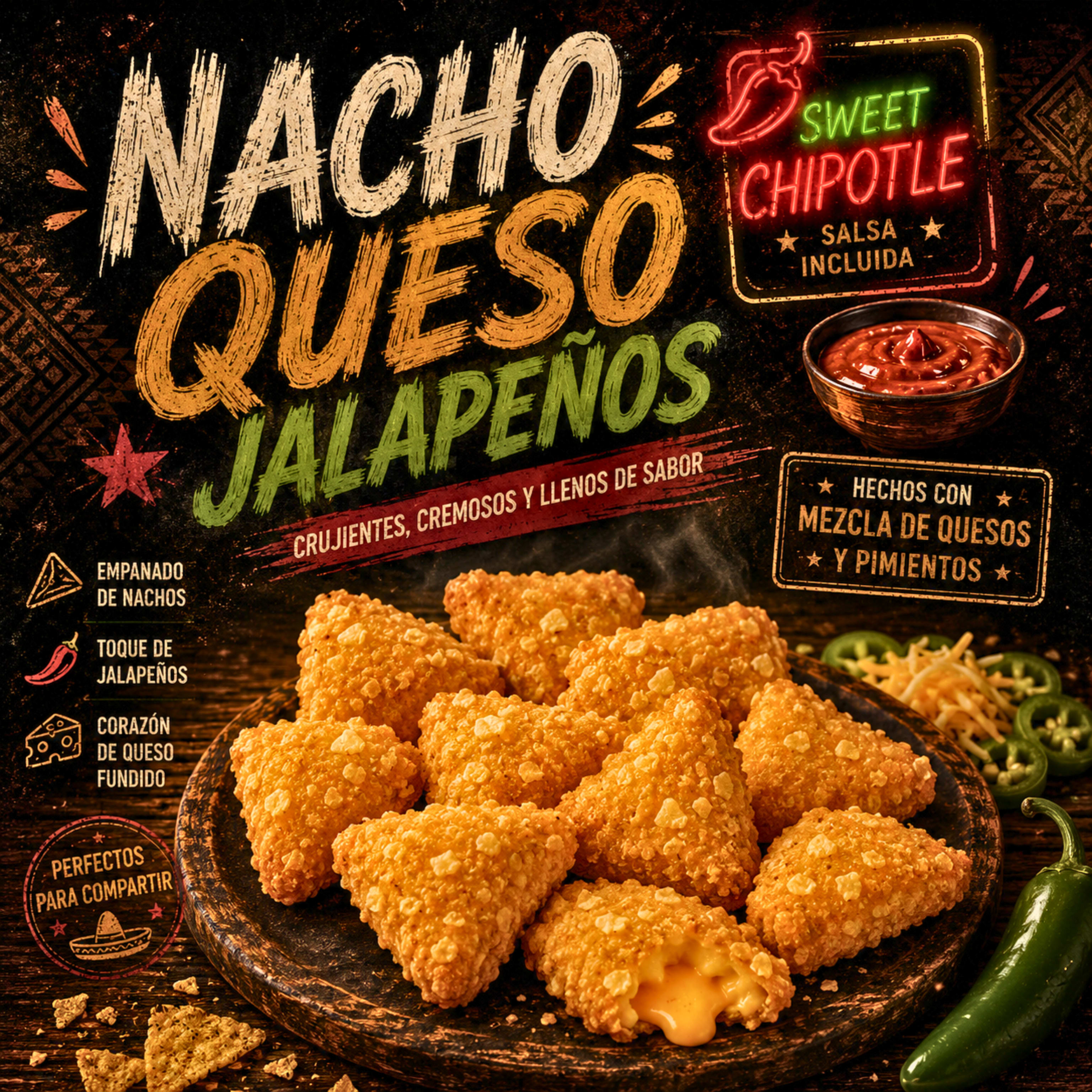 Nacho Queso Jalapeños