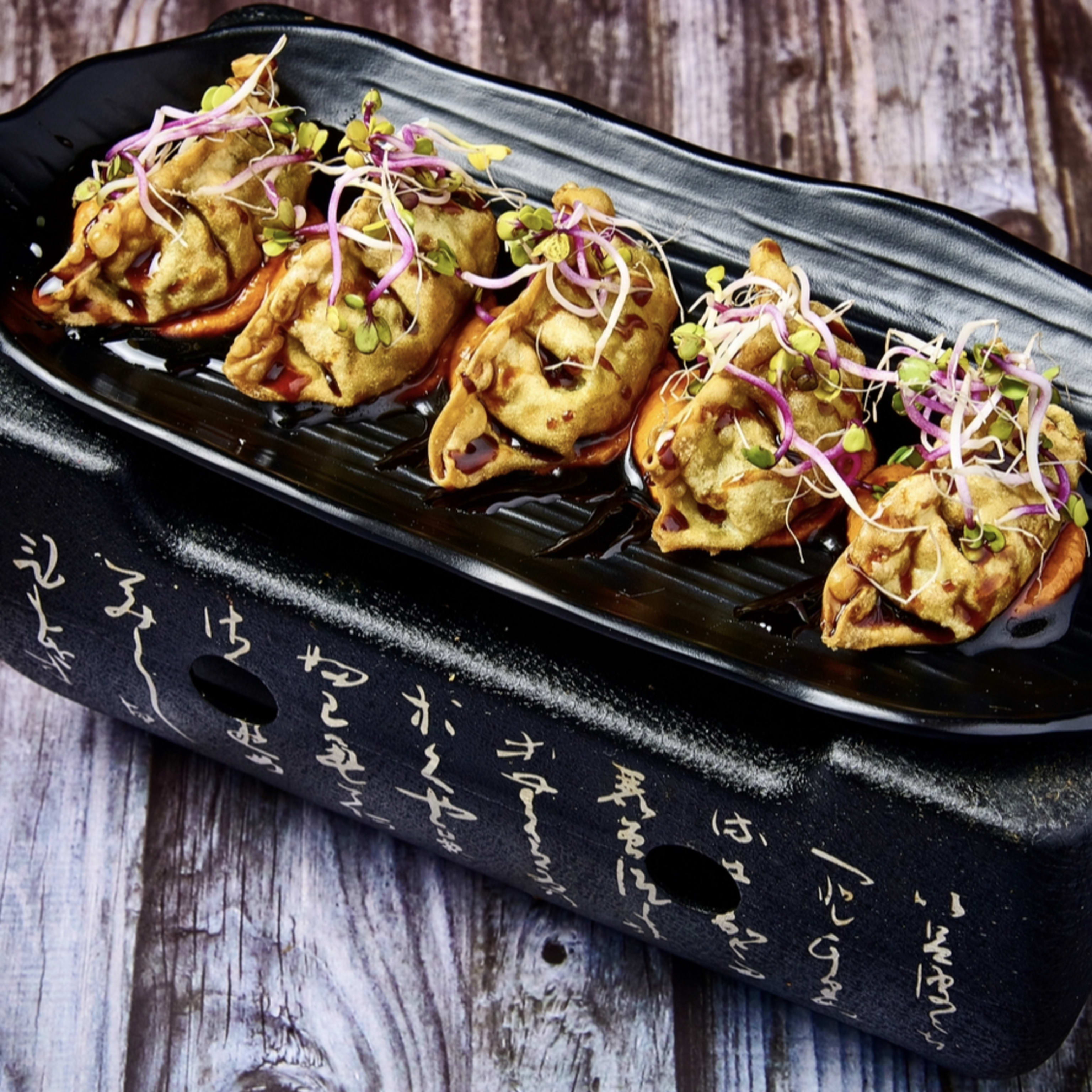 GYOZAS DE  VERDURA (5uds)