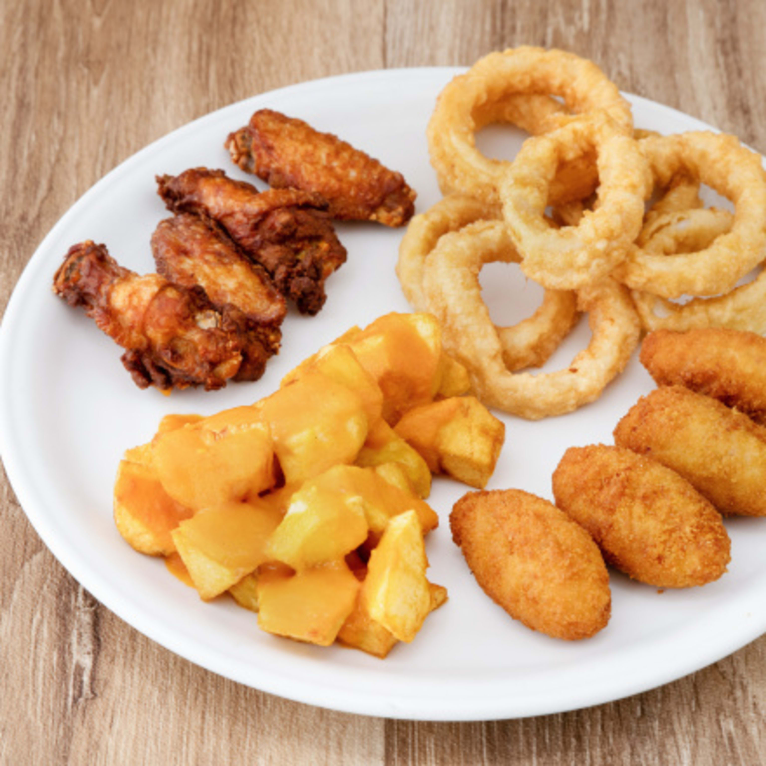 Fritos para compartir