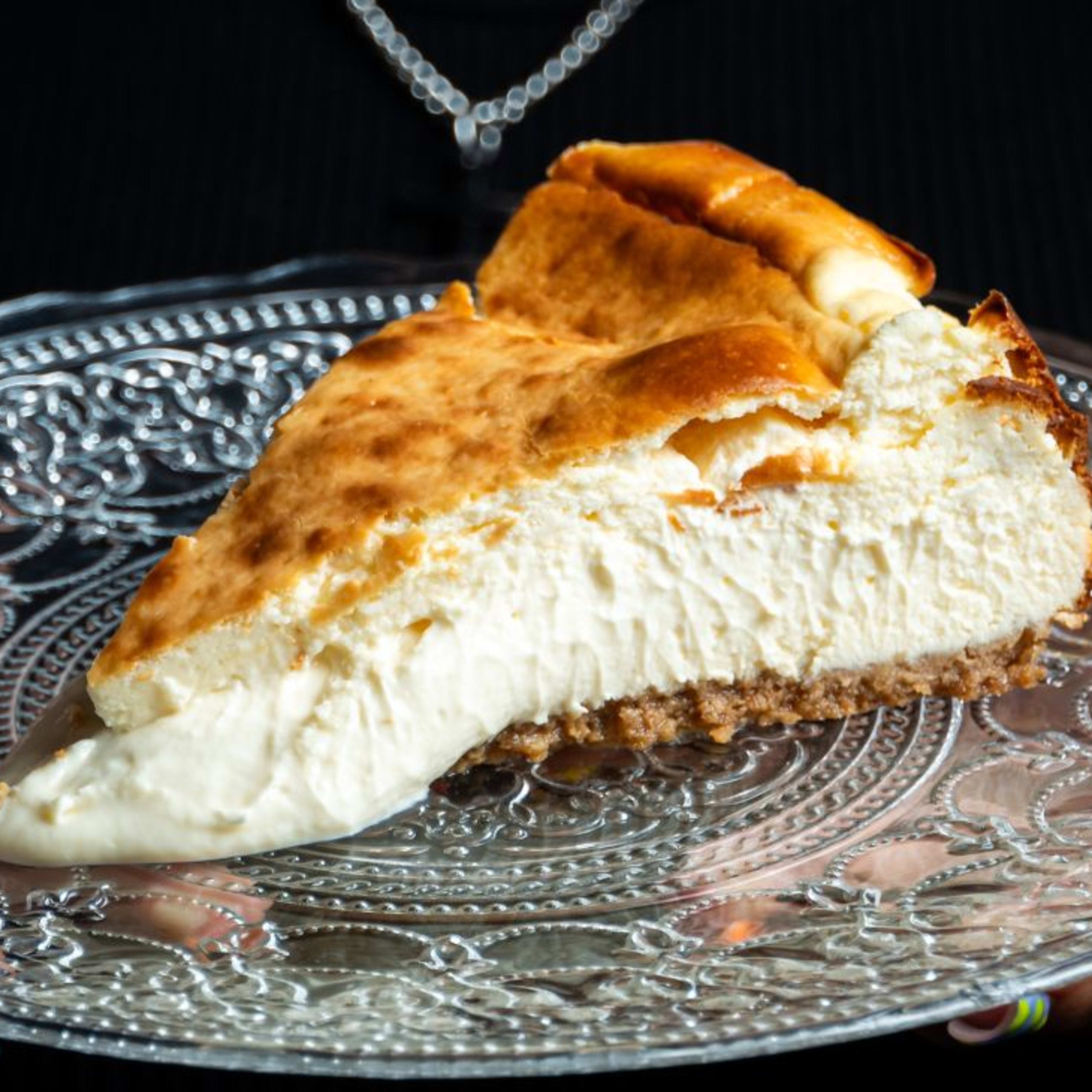 Tarta de Queso Artesanal Porción.