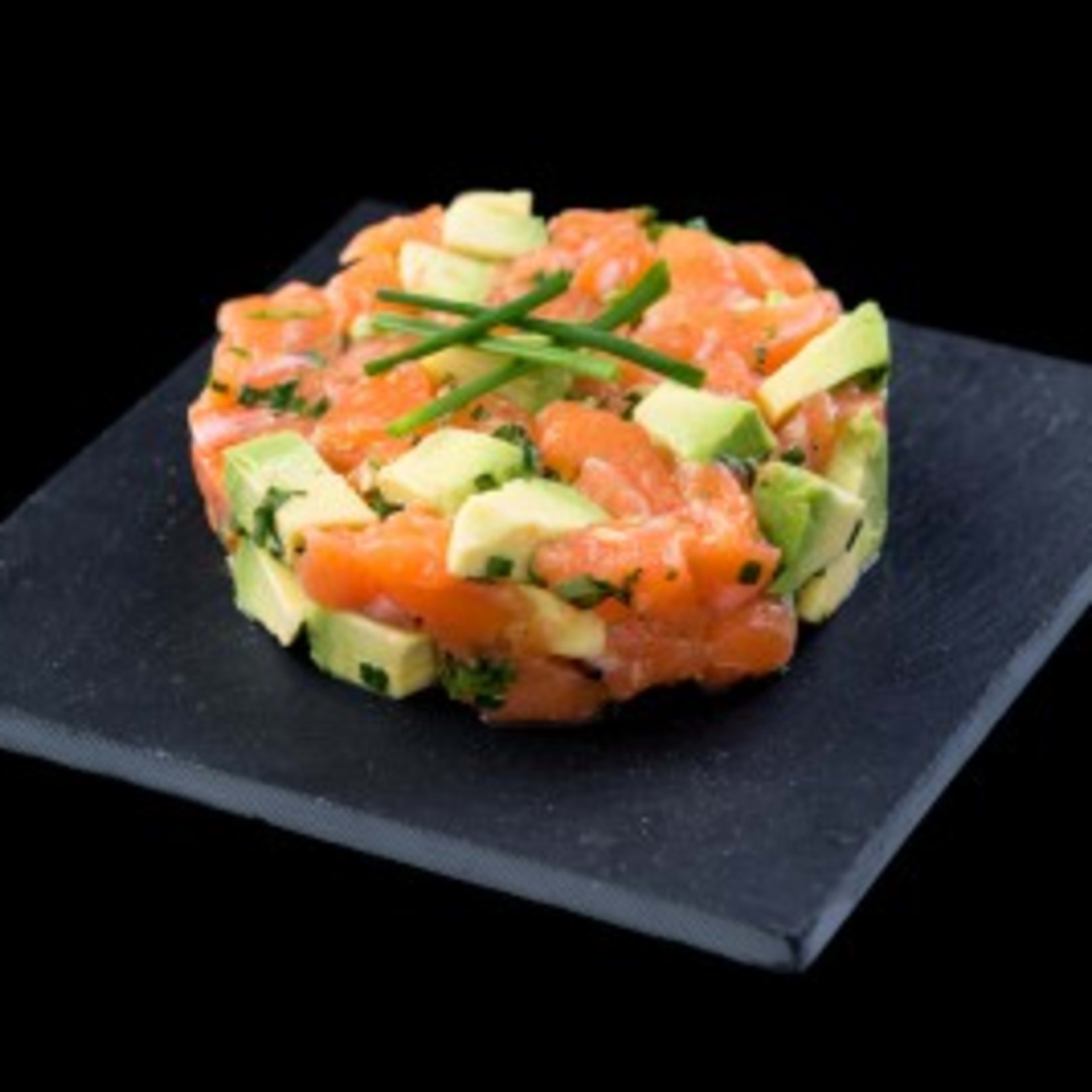 Tartar de salmón