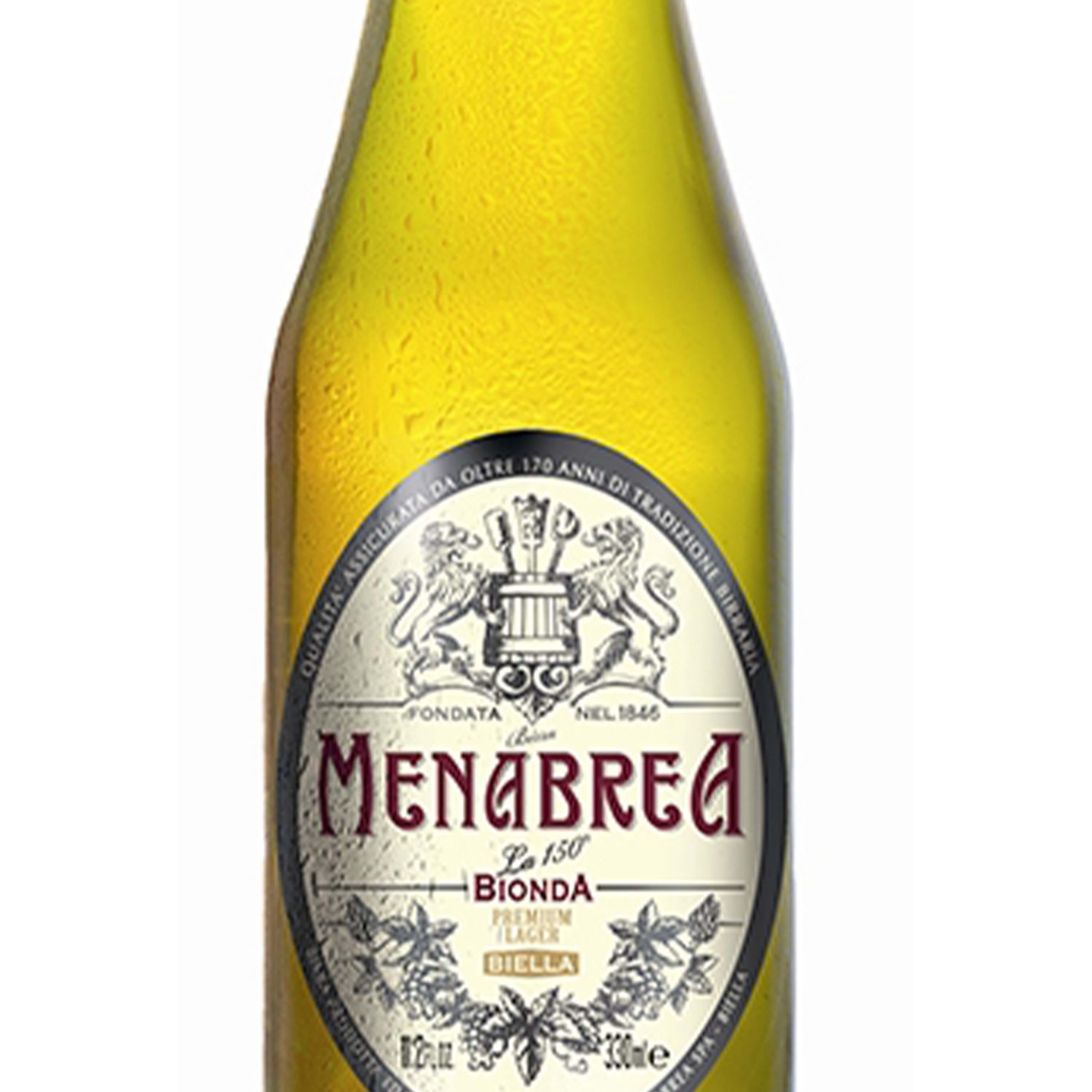 Cerveza Menabrea Bionda 33cl.