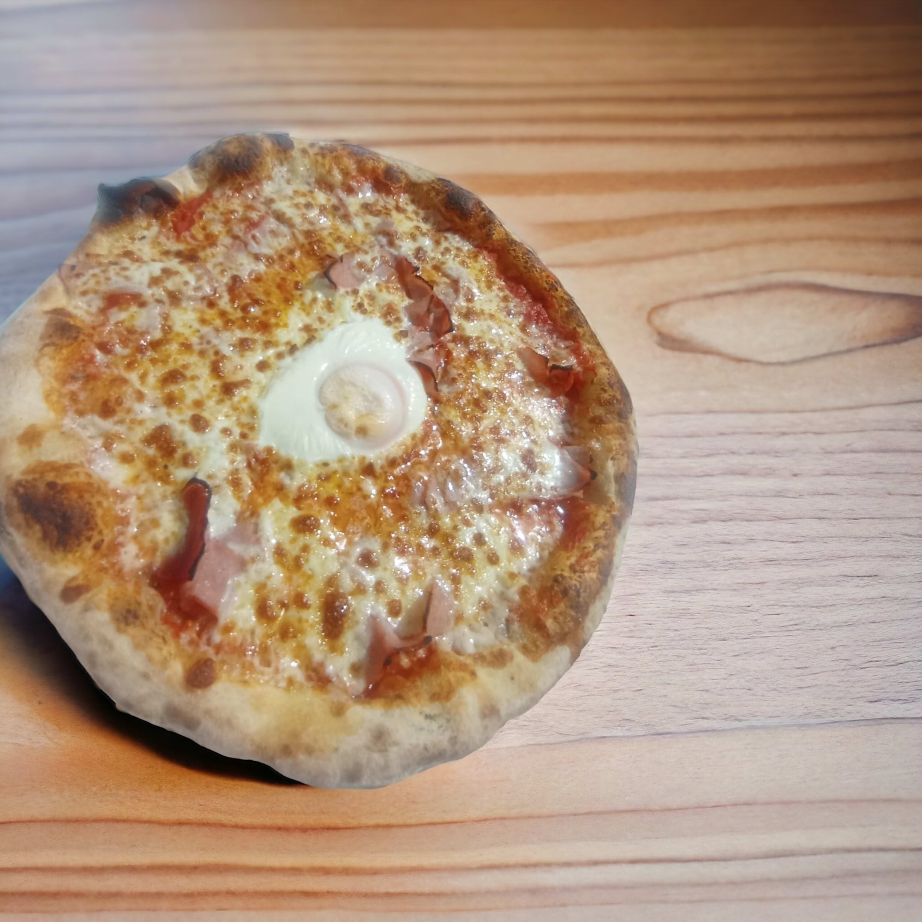 Pizza Bismark mediana