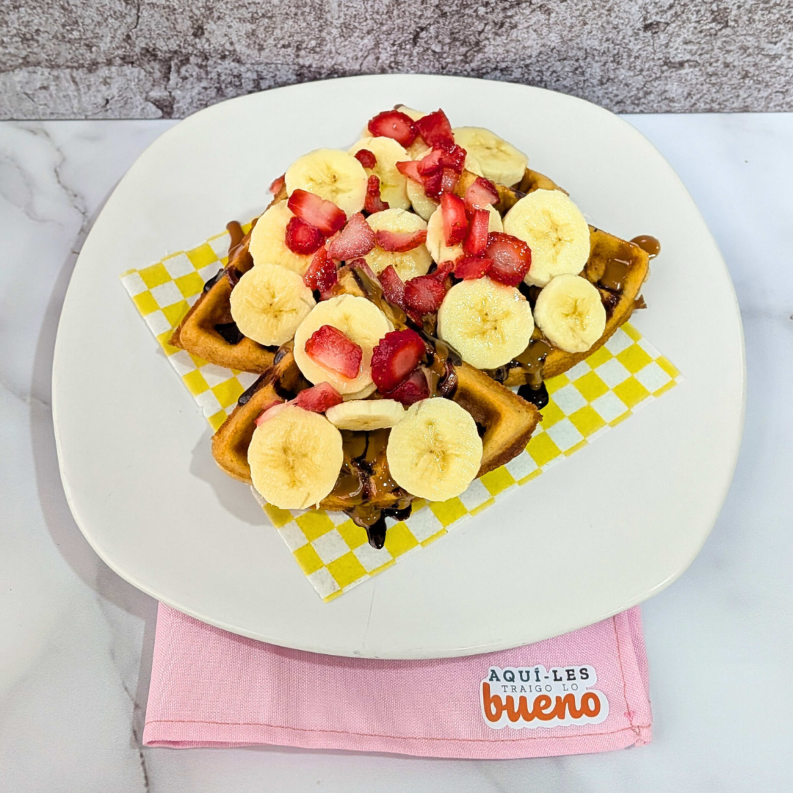 Waffle Dulce de leche