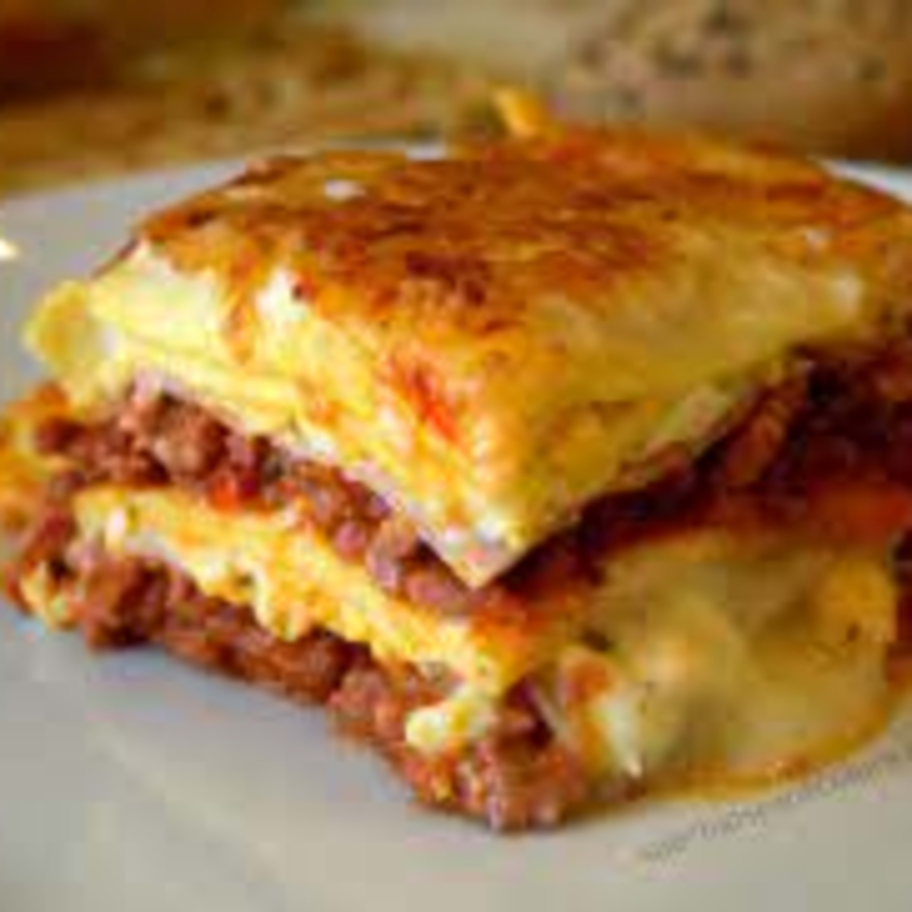 Lasaña de carne celiacos