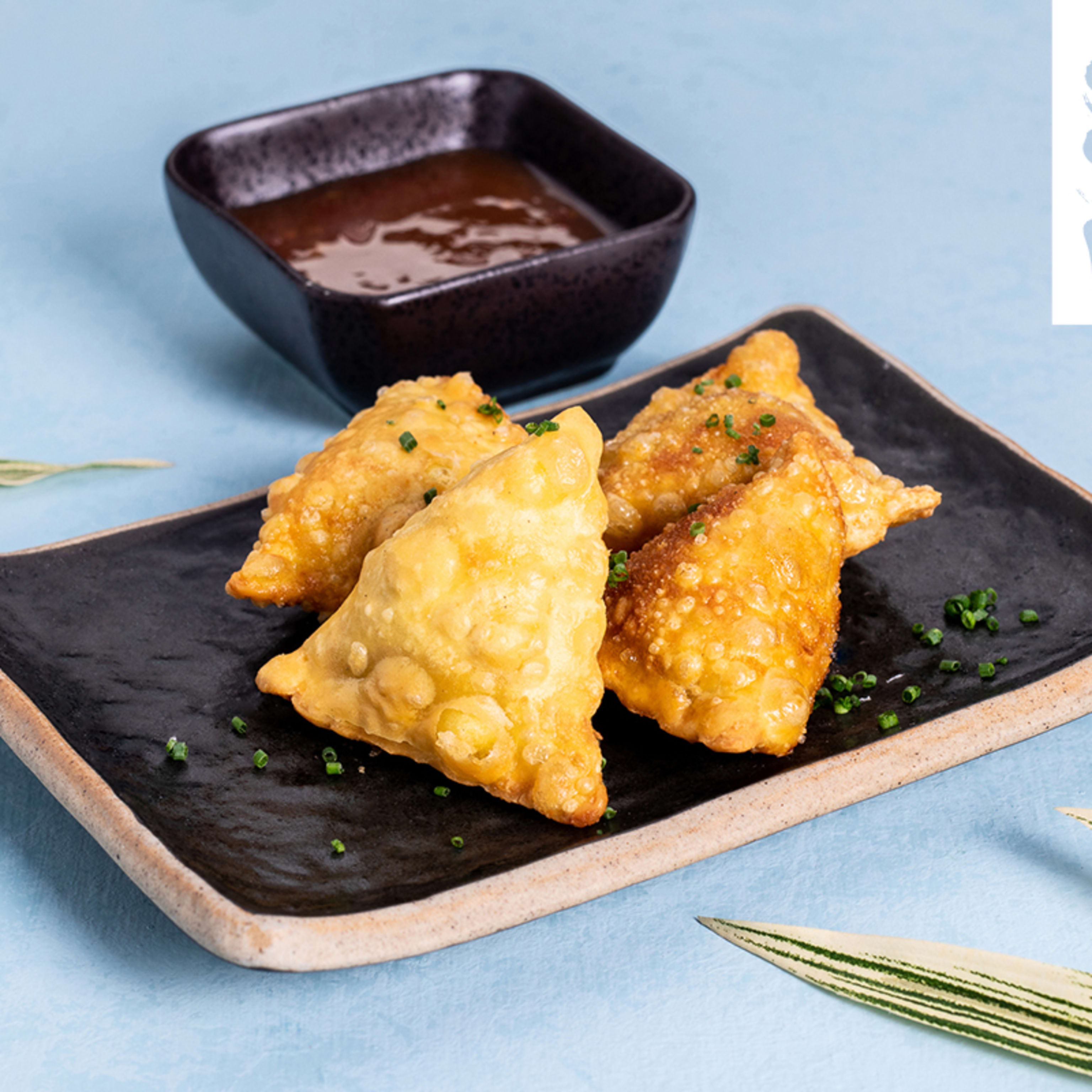 Samosas Pollo