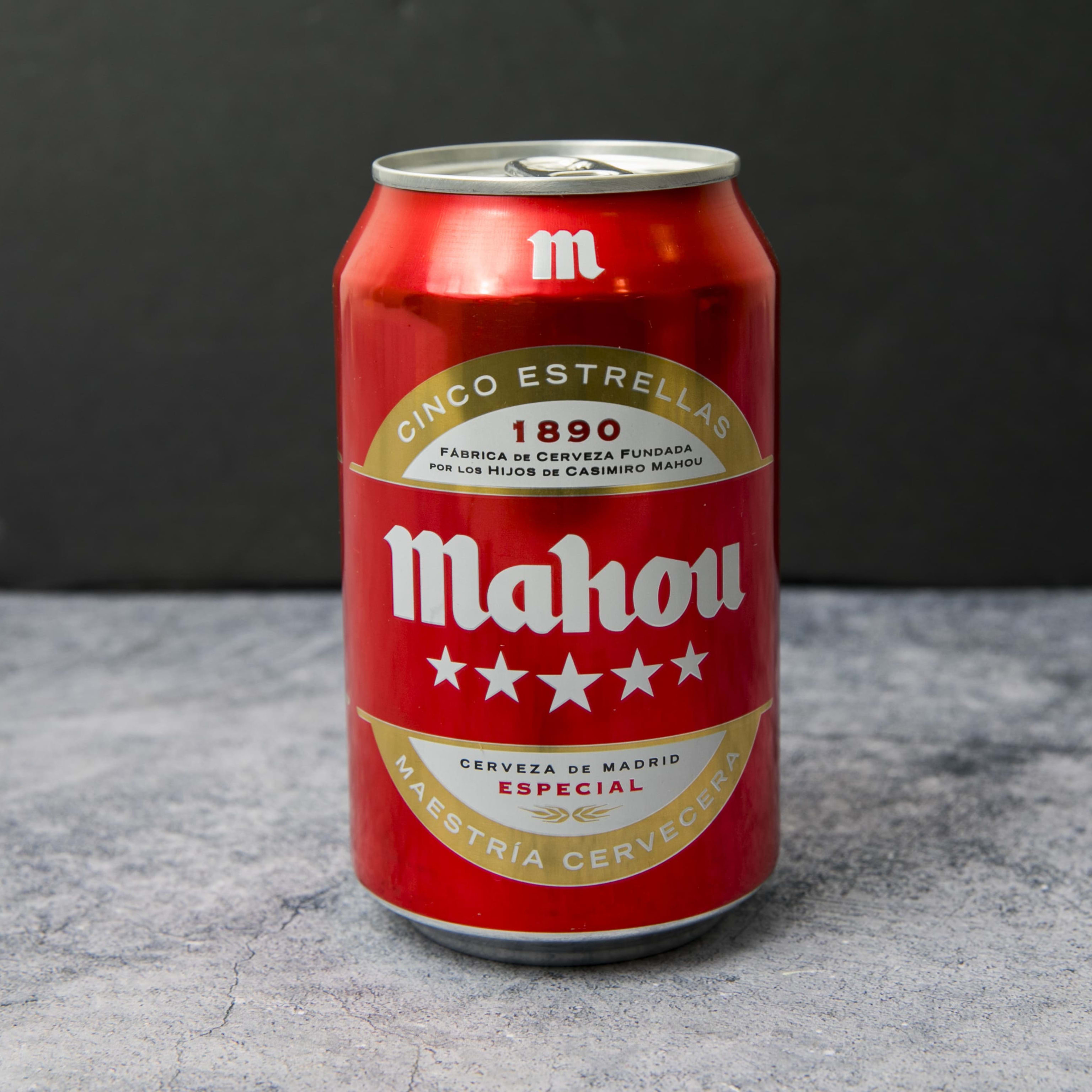 Cerveza Mahou 5 Estrellas