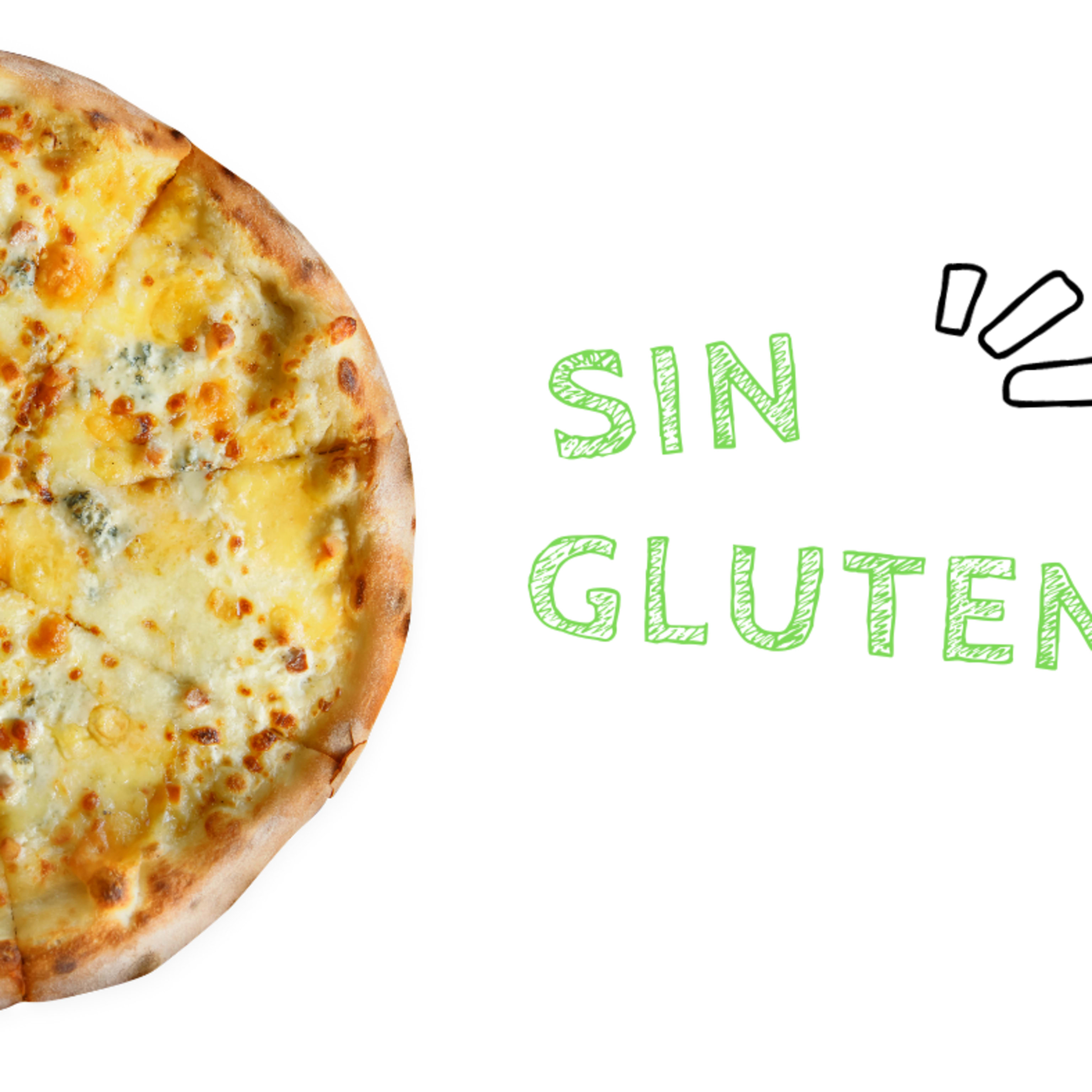 Pizzas de 30 cm Sin Gluten