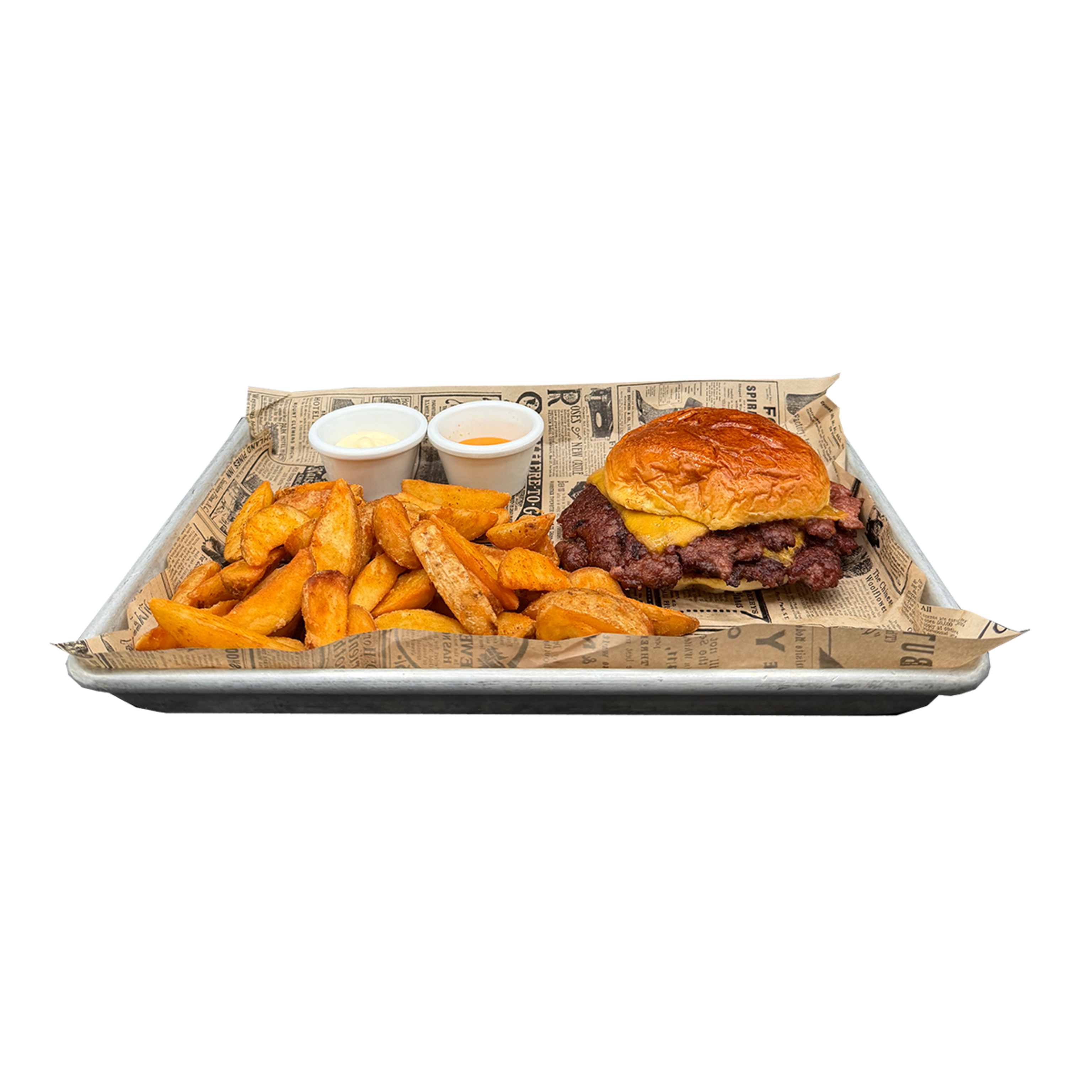 Double Thai Smash Burger